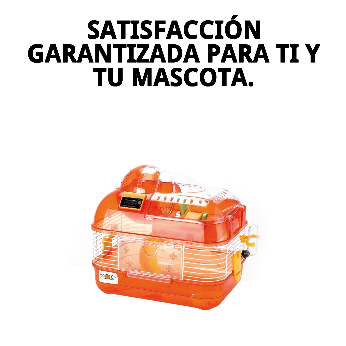 JAULA HAMSTER FUTURA N.2 33,5X25X28,8 CM