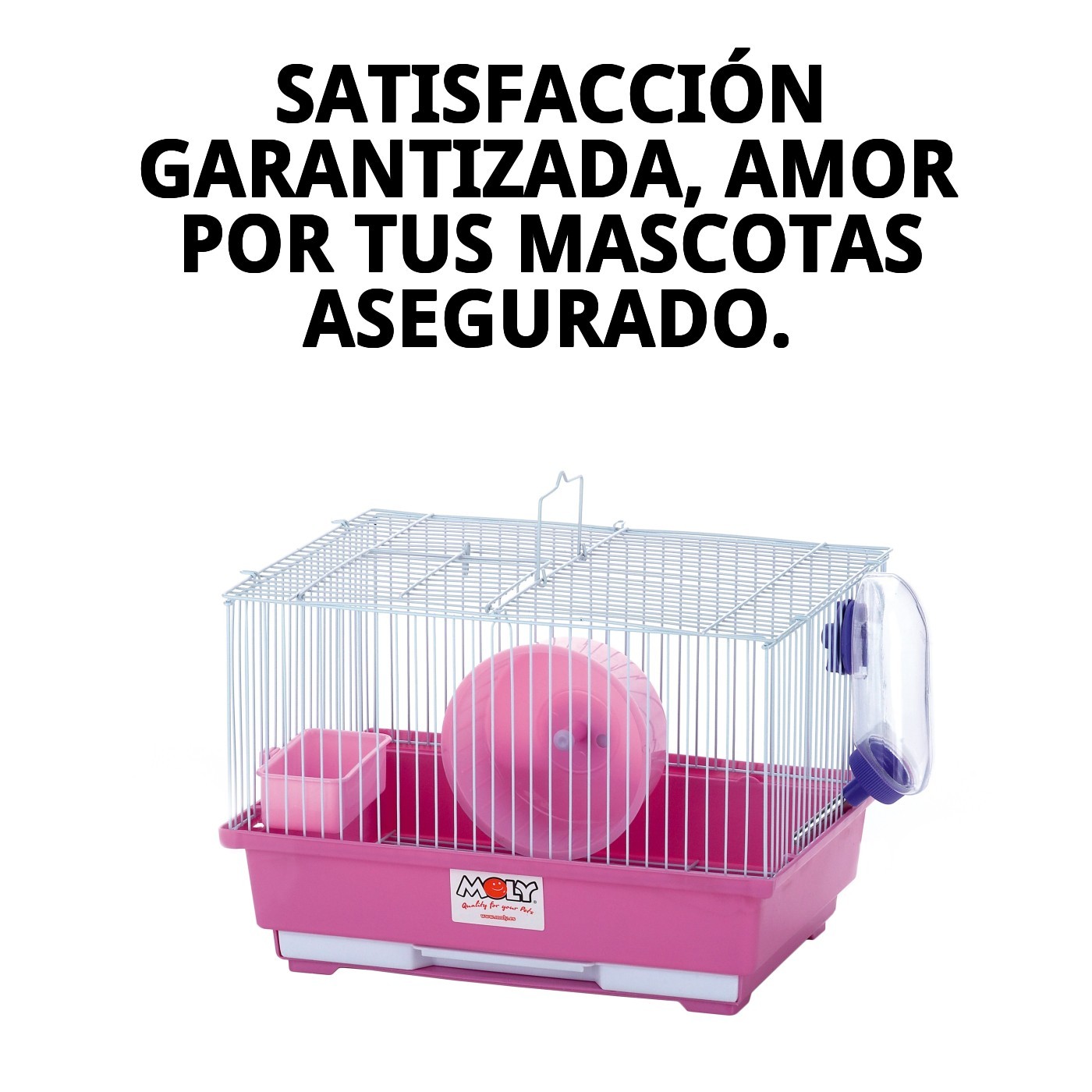 JAULA HAMSTER N.1 30 X 23 X 21 CM.