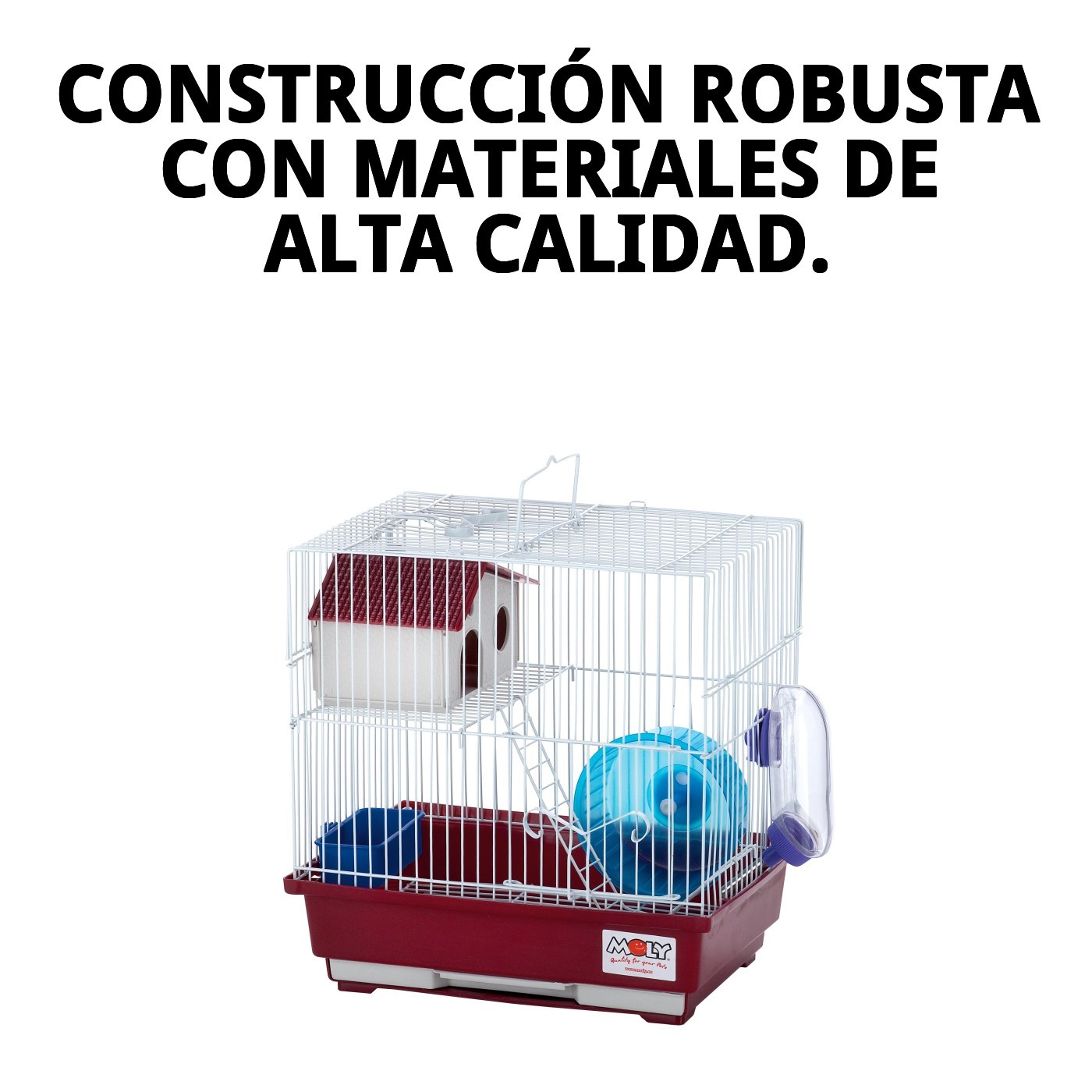 JAULA HAMSTER N.2 30 X 23 X 31 CM.