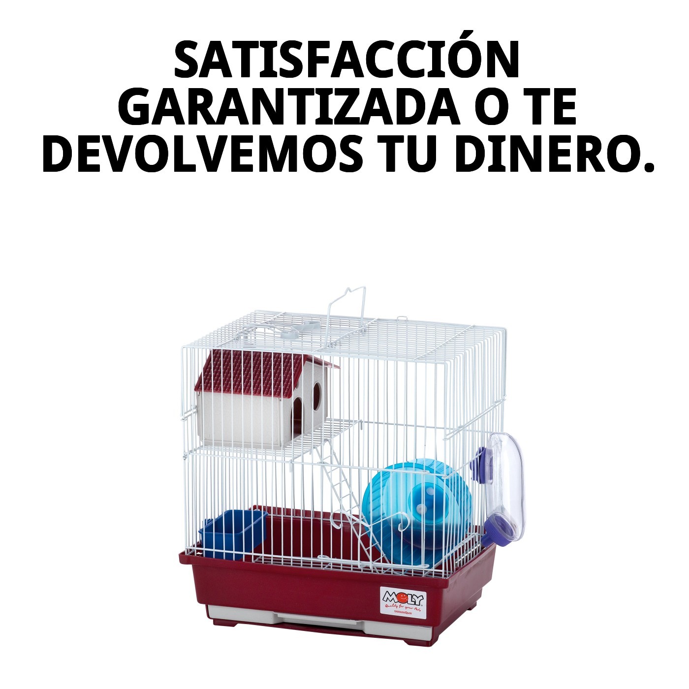 JAULA HAMSTER N.2 30 X 23 X 31 CM.