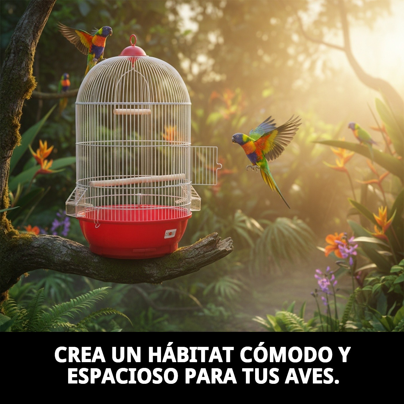 JAULA JAMAICA 70 X 40 CM.