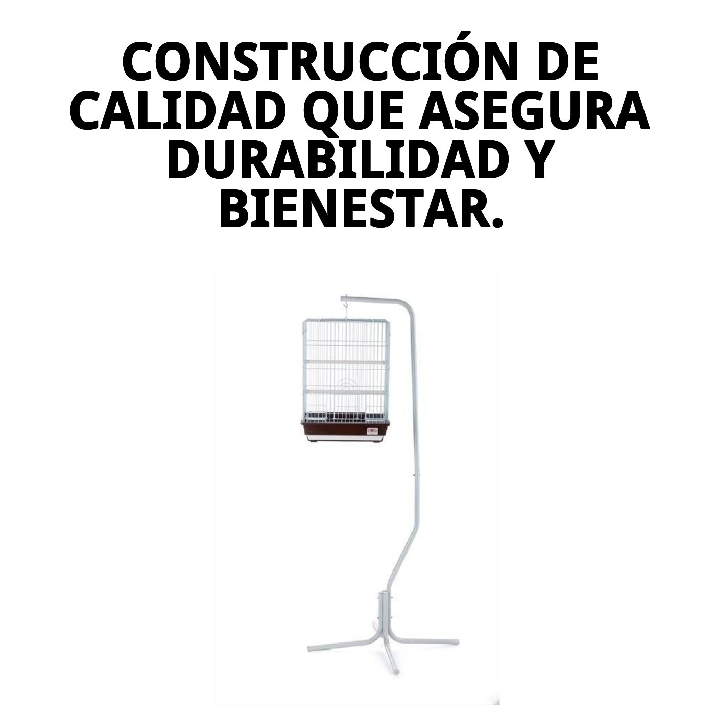 JAULA MACAO 40 X 40 X 54 CM.