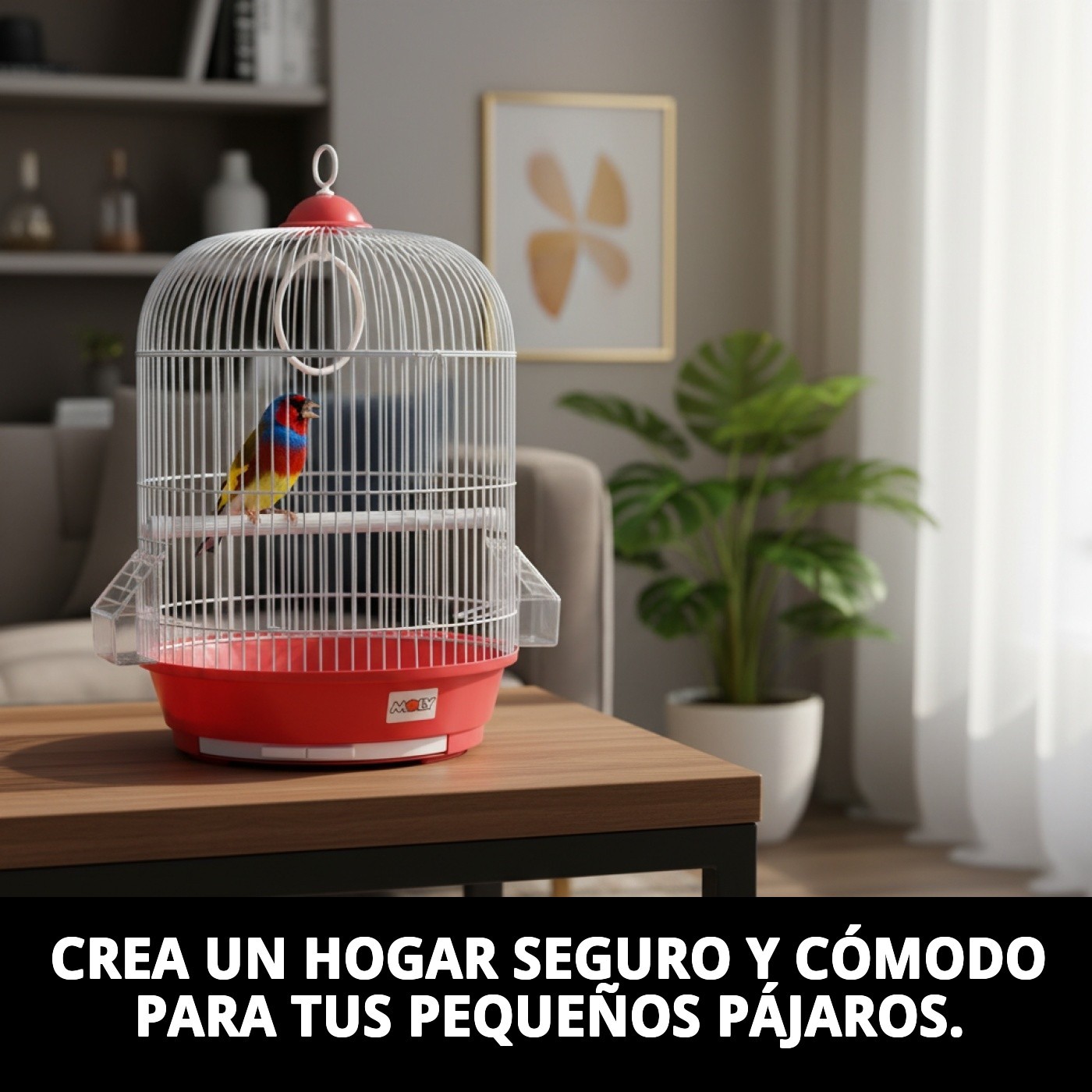 JAULA MANILA  53 X 33 CM.