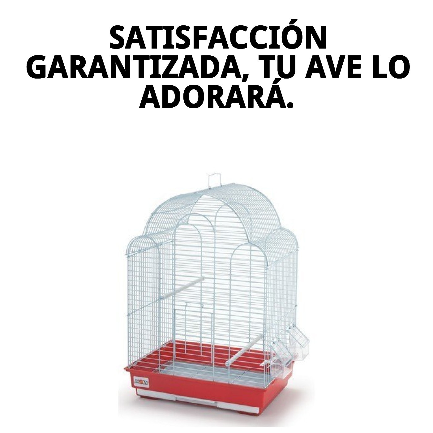 JAULA MILAN 42 X 30 X 57 CM. - 30412-BLA