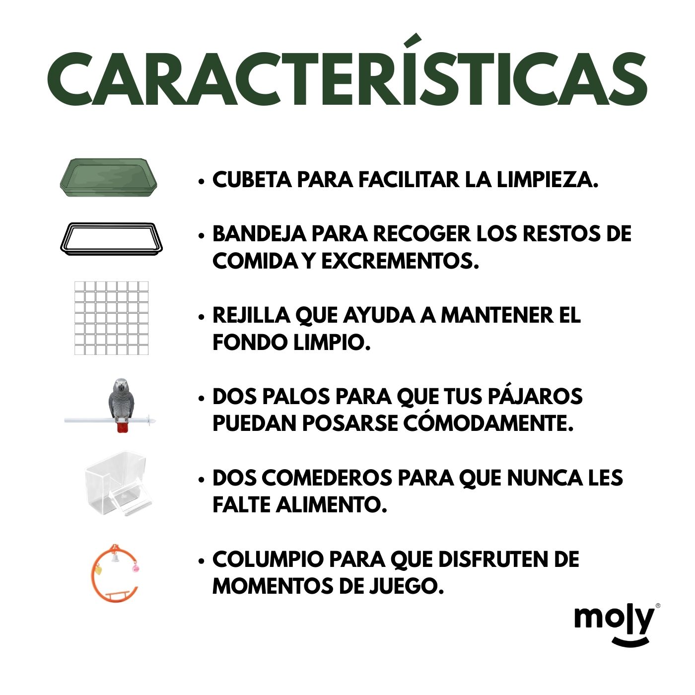 JAULA N.2 30X23X39 cm