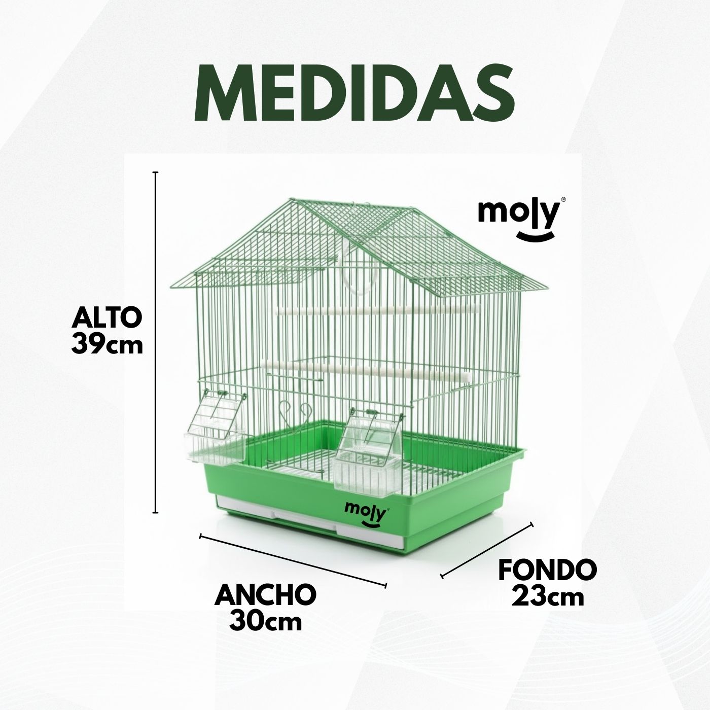 JAULA N.2 30X23X39 cm