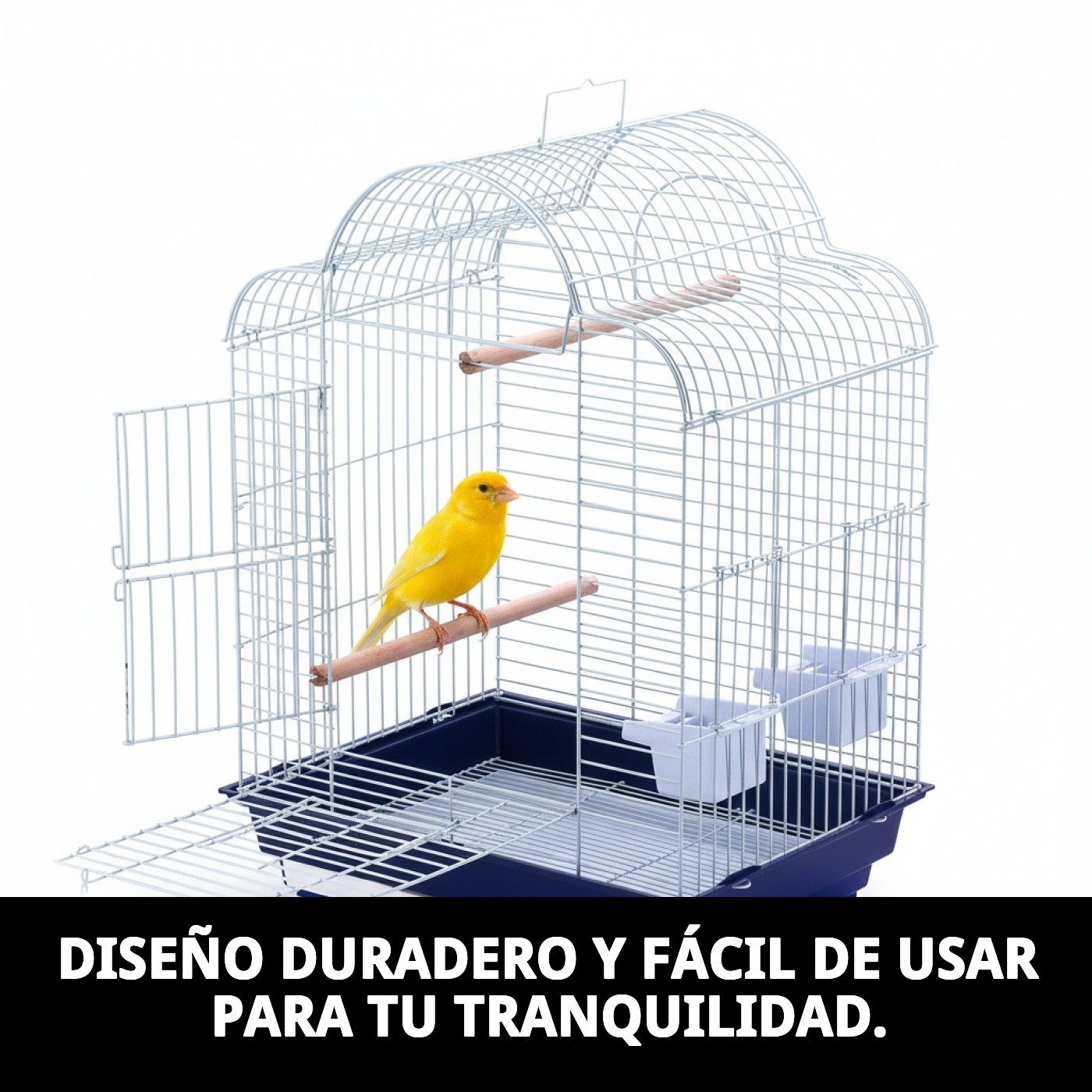 JAULA VENECIA C/APERTURA 52 X 41 X 71 CM