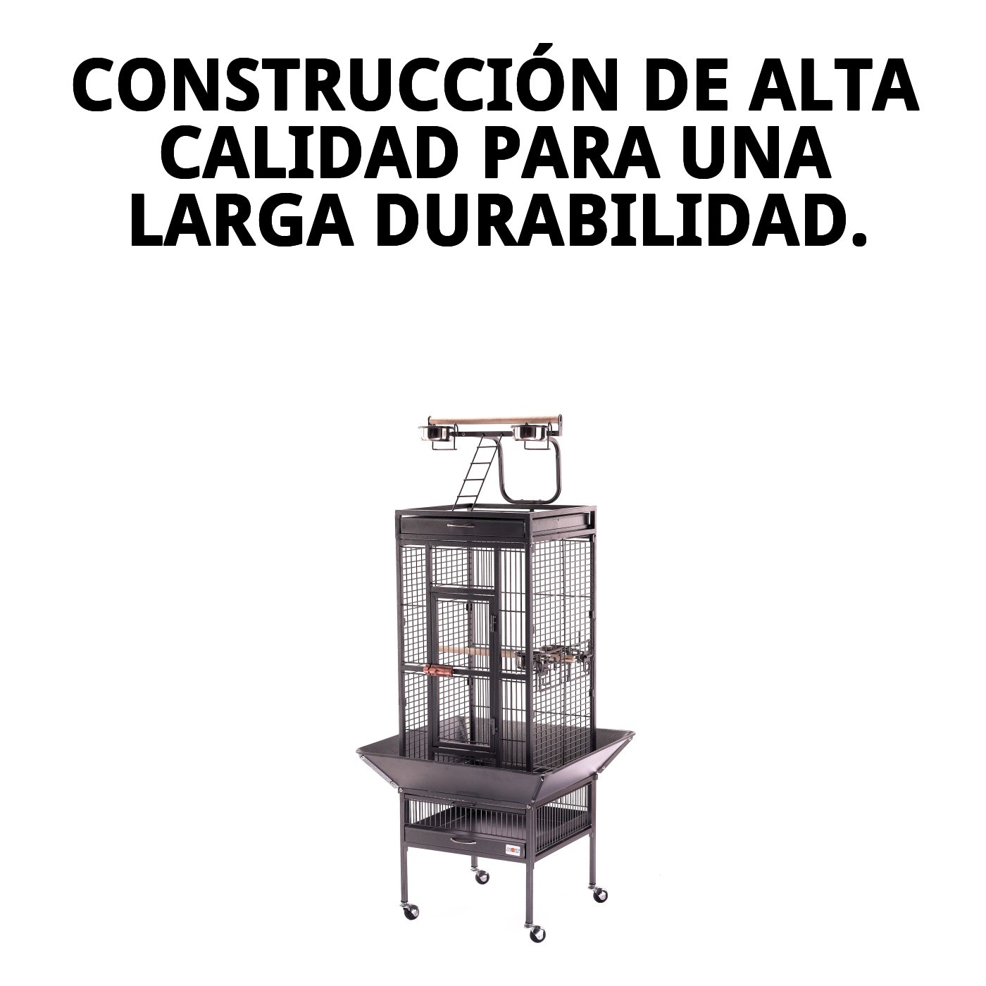 JAULA YACO 45'7 X 45'7 X 156 CM.