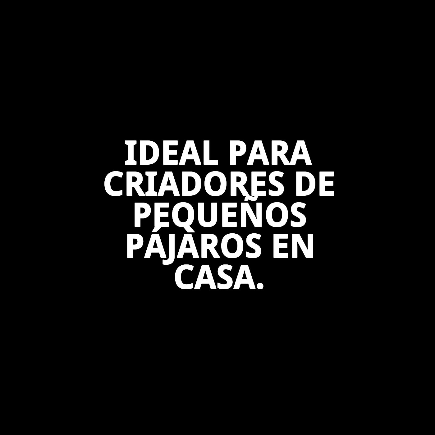 JAULON DE CRIA 1 METRO BLANCA