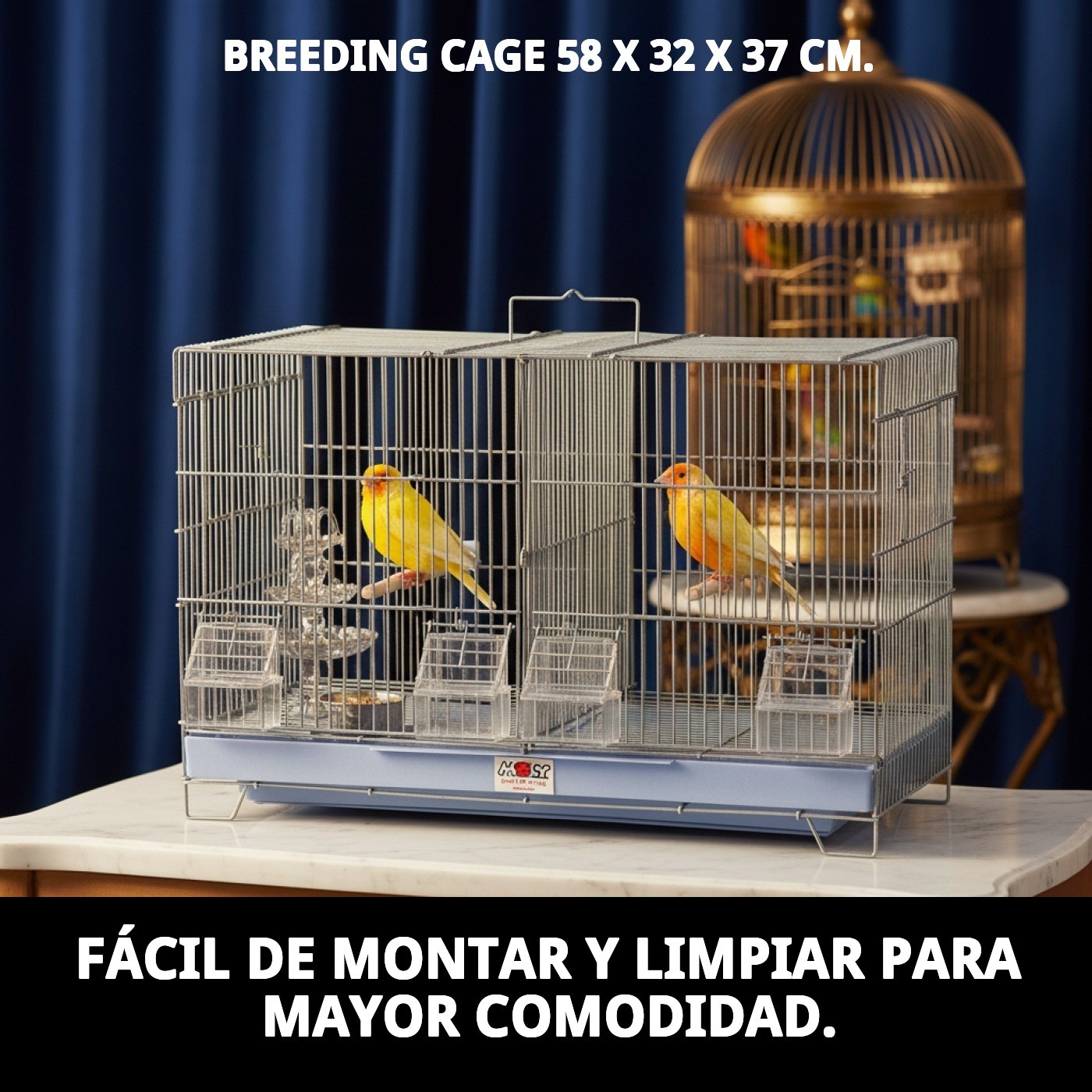 JAULON DE CRIA 58 X 32 X 37 CM