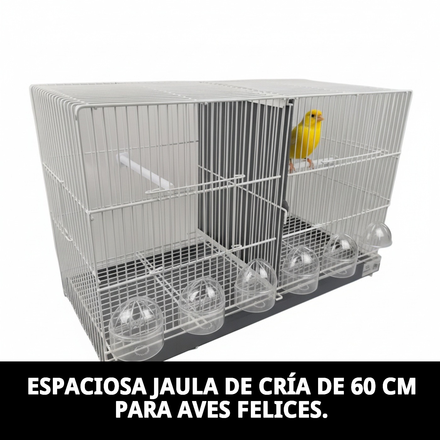 JAULON DE CRIA GUILLOT 60 CM BLANCA