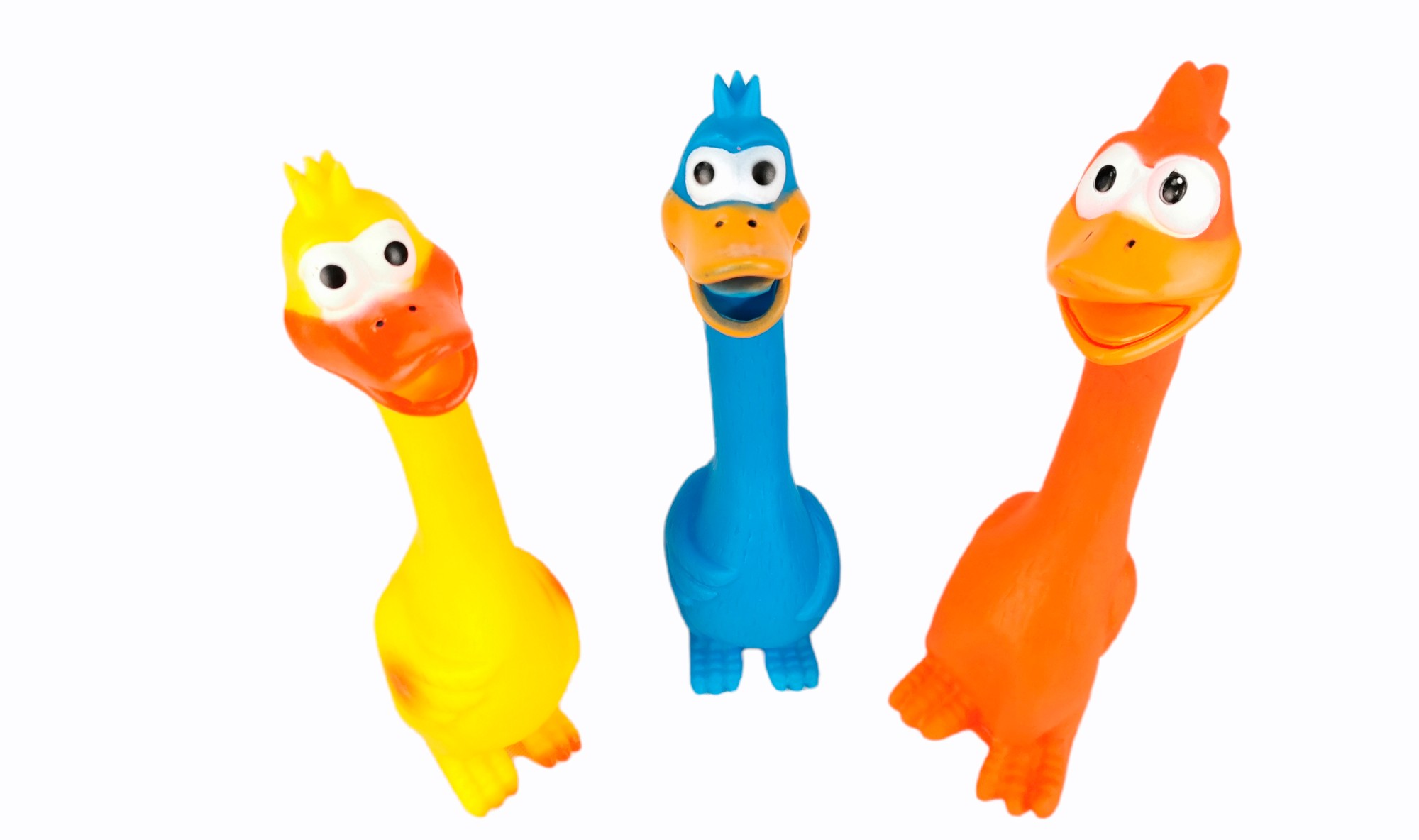 Juguete de Látex Pollo Funny 28 cm Moly | Divertido, Resistente y con Sonido para Perros