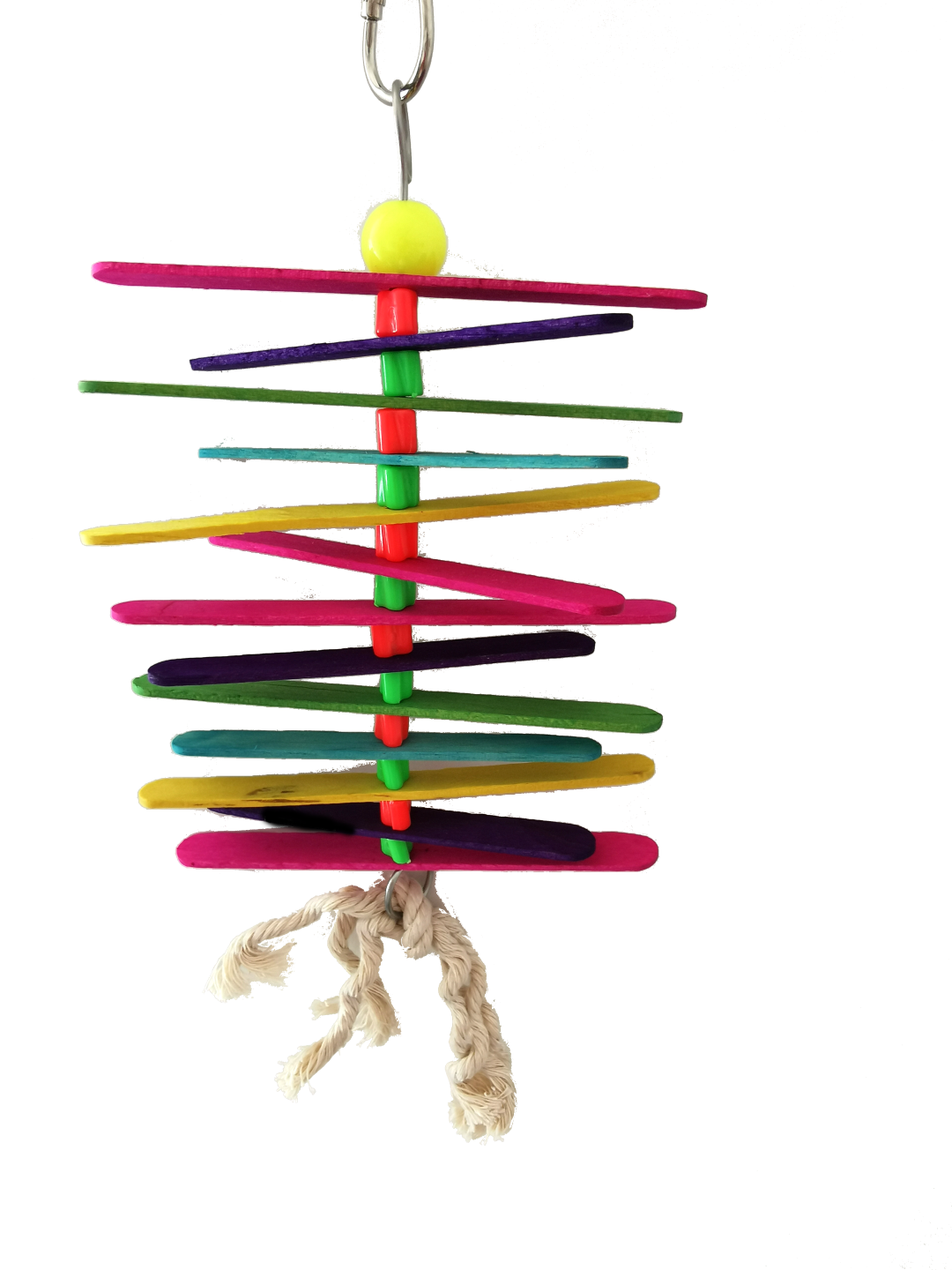 JUGUETE INTERACTIVO C/SONIDO MADERA PALITOS COLORES 25,4x10CM