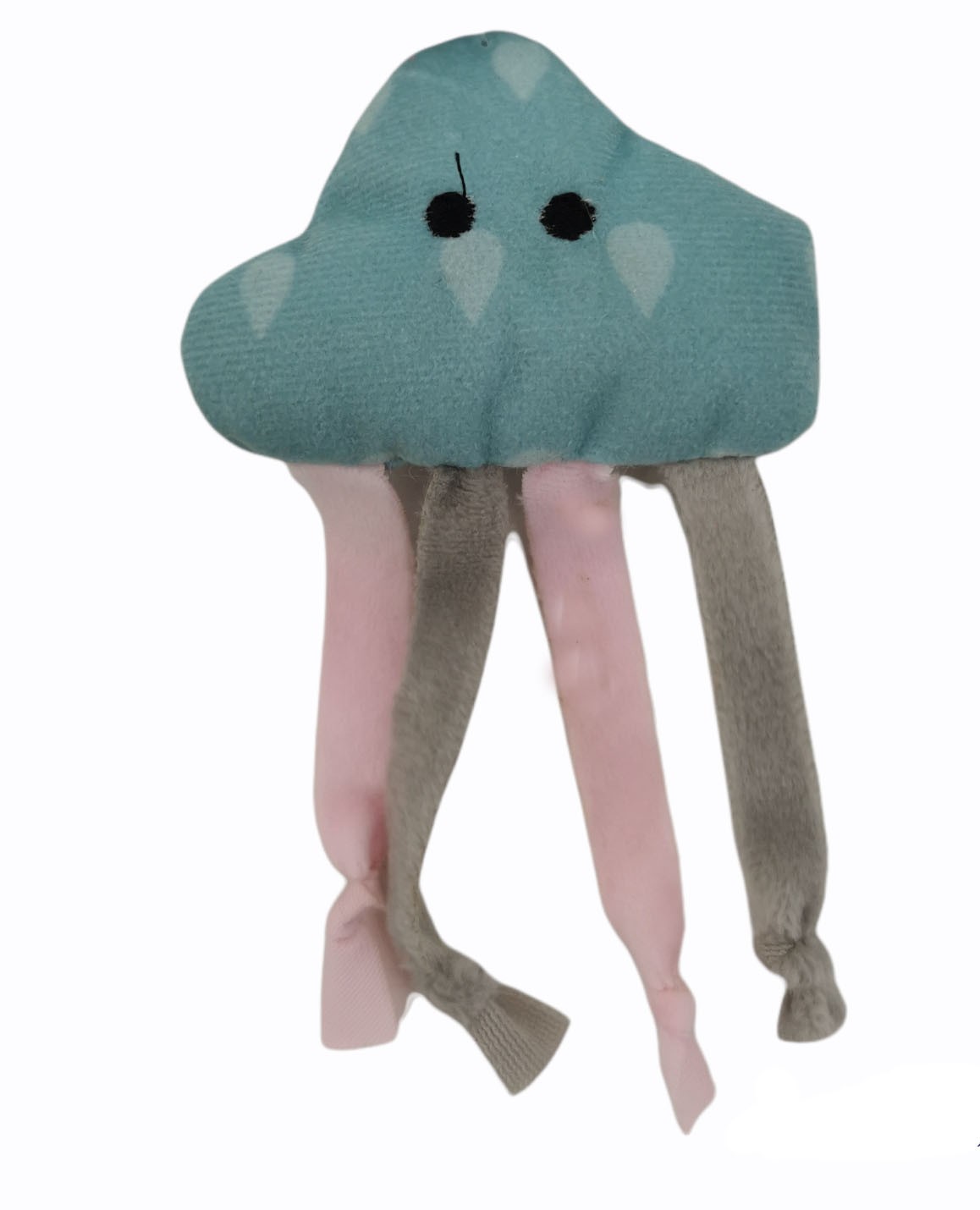 Juguete Nube para Perros Raza Pequeña 10 cm Moly | Mordedor Suave y Resistente para Perros Pequeños