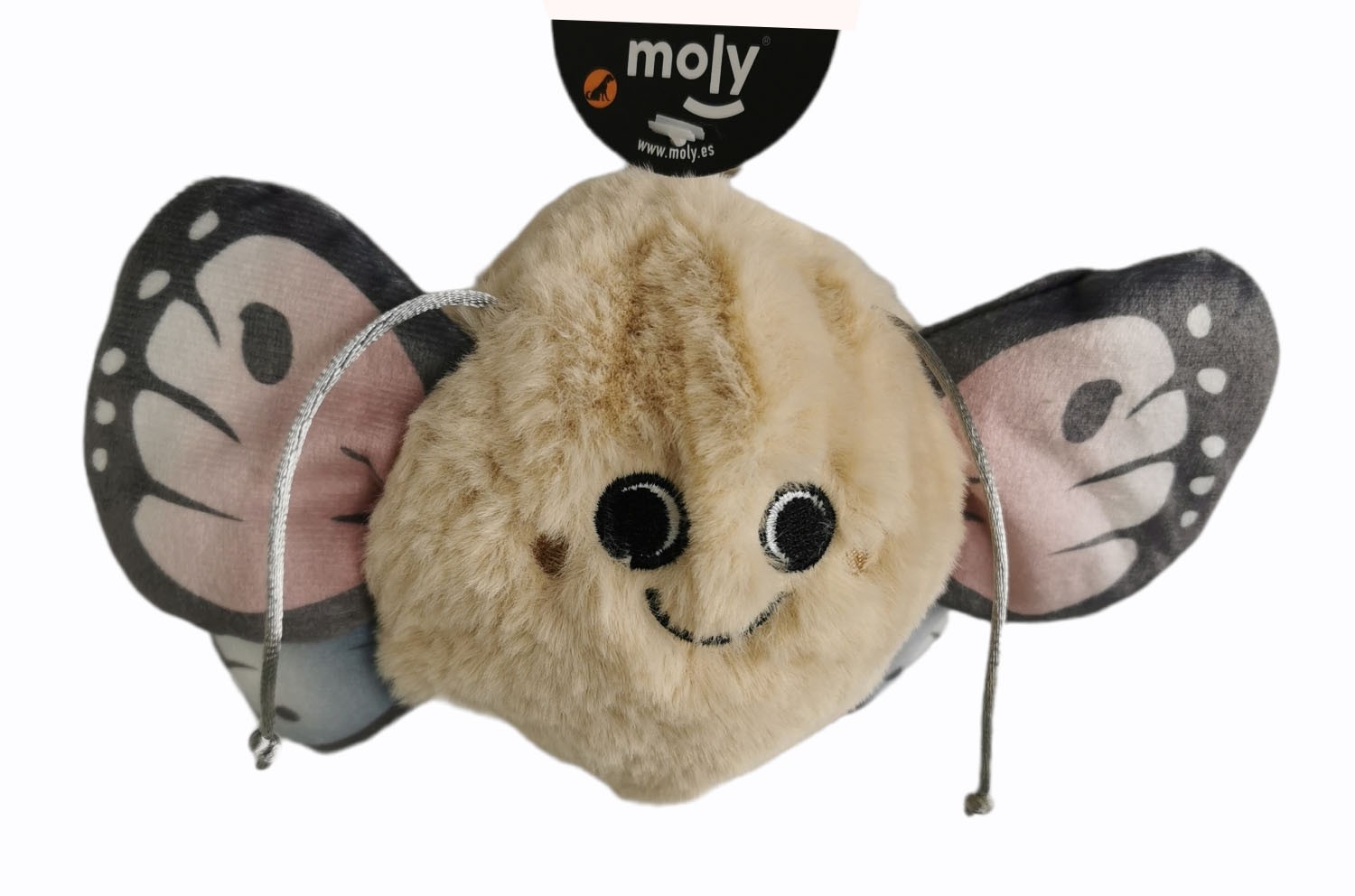 Juguete para Perros Butterfly 10 cm Moly | Mordedor Pequeño y Resistente para Juego Activo