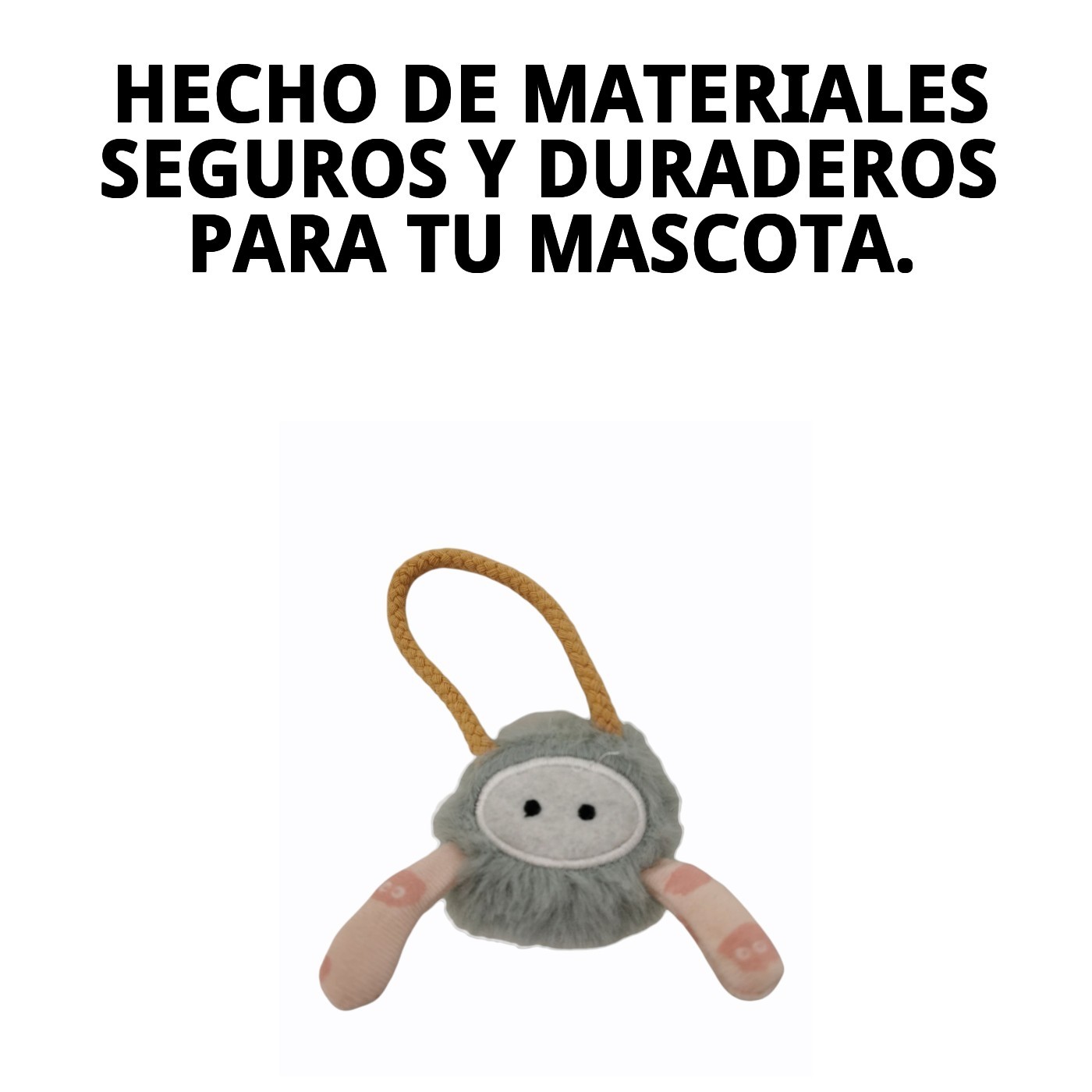 Juguete Space para Perros 10 cm Moly | Mordedor Suave, Resistente y Perfecto para Cachorros