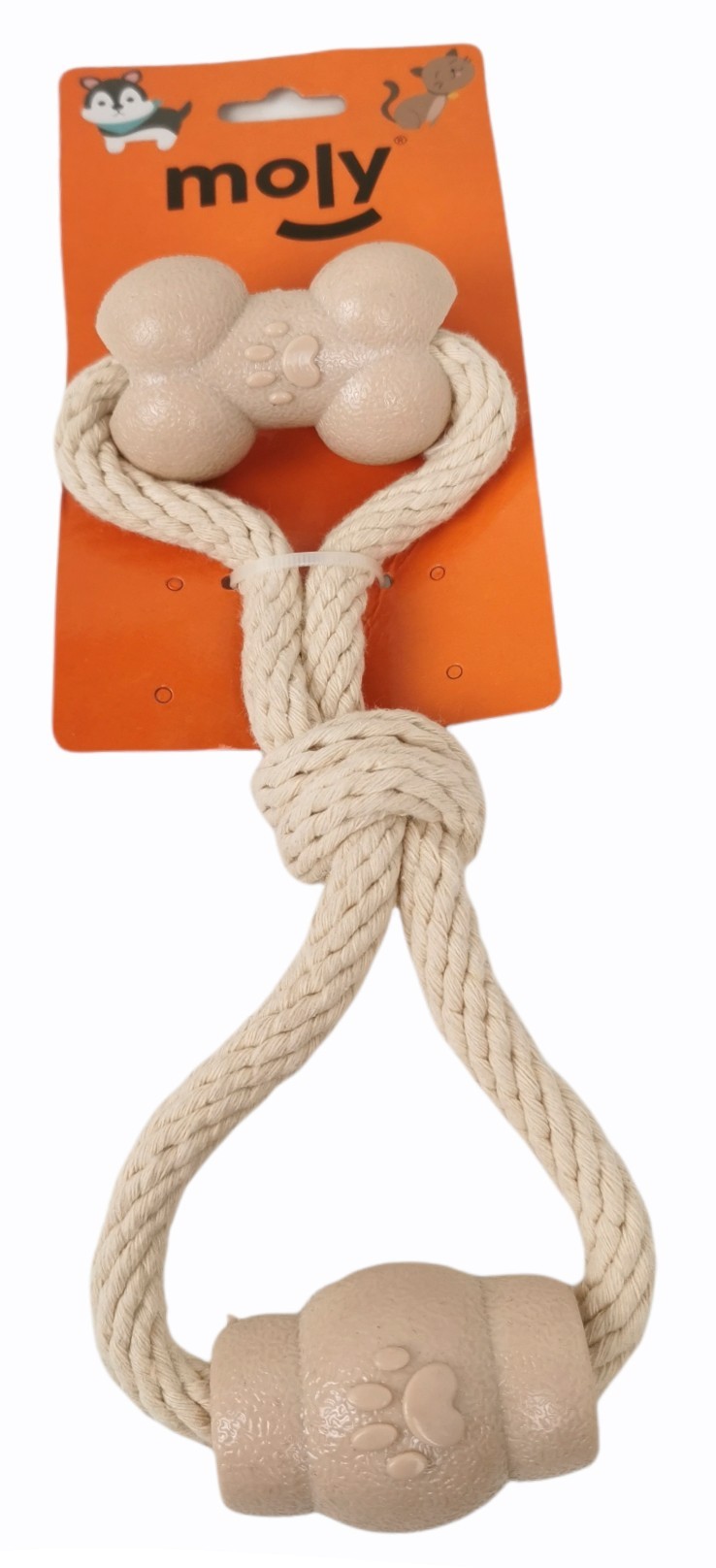 JUGUETE TPR ECO 26 CM DOBLE FORMA ERGO