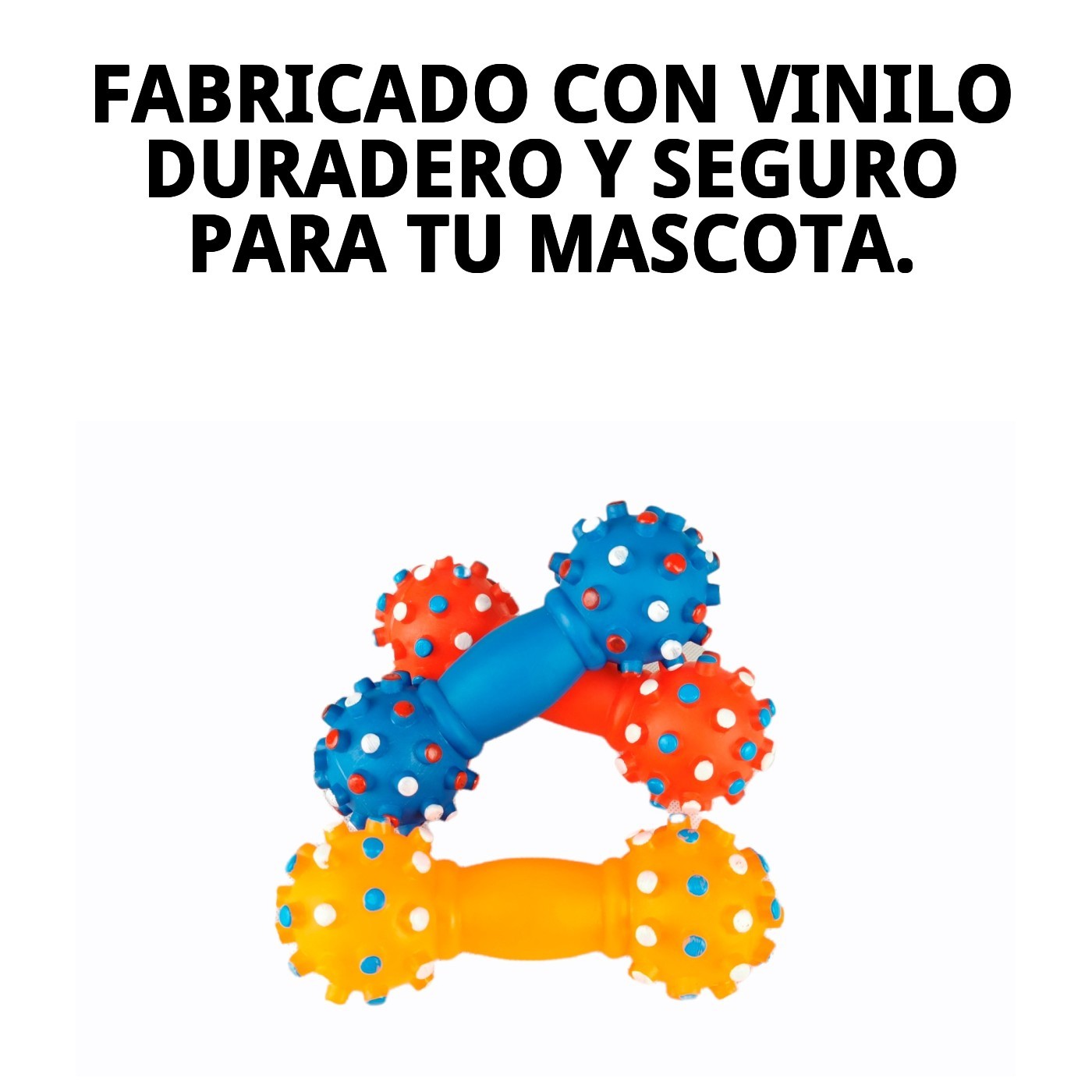 JUGUETE VINILO PESA DENTAL 16 cm