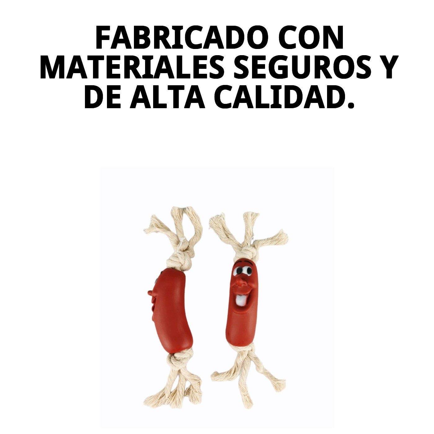 JUGUETE VINILO SALCHICHA 19cm