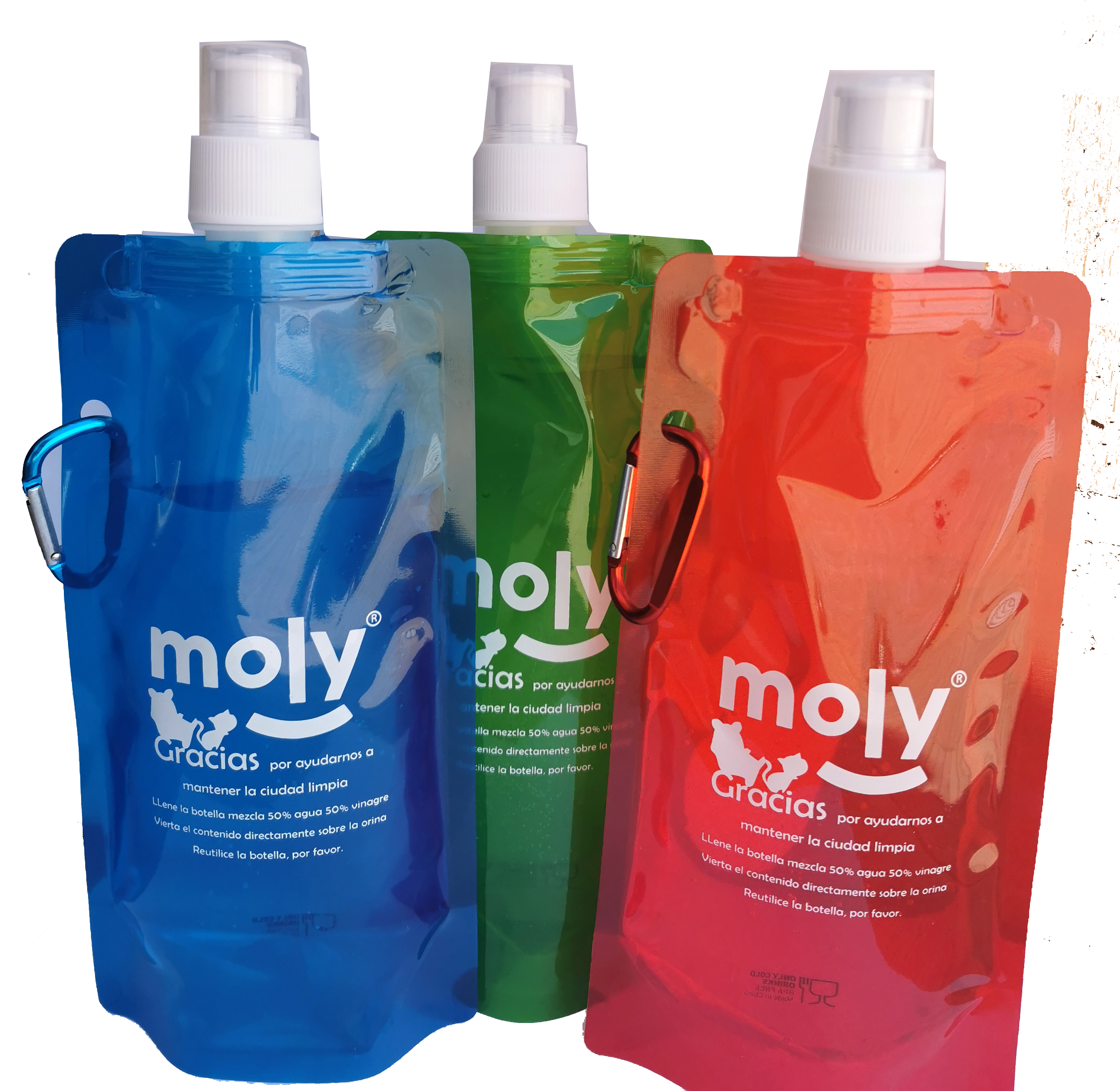 Limpia Orines para Perros 460 ml Moly | Eliminador de Olores y Manchas para el Hogar