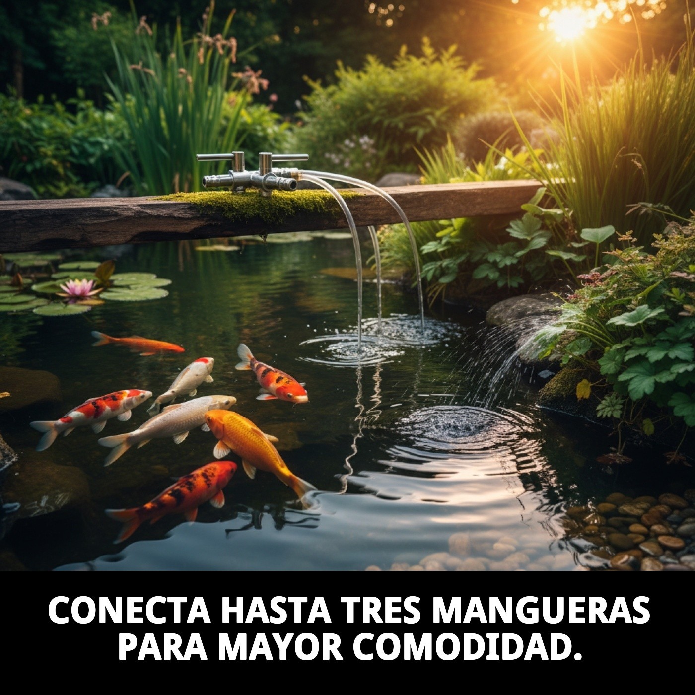 LLAVE METALICA 3 SALIDAS