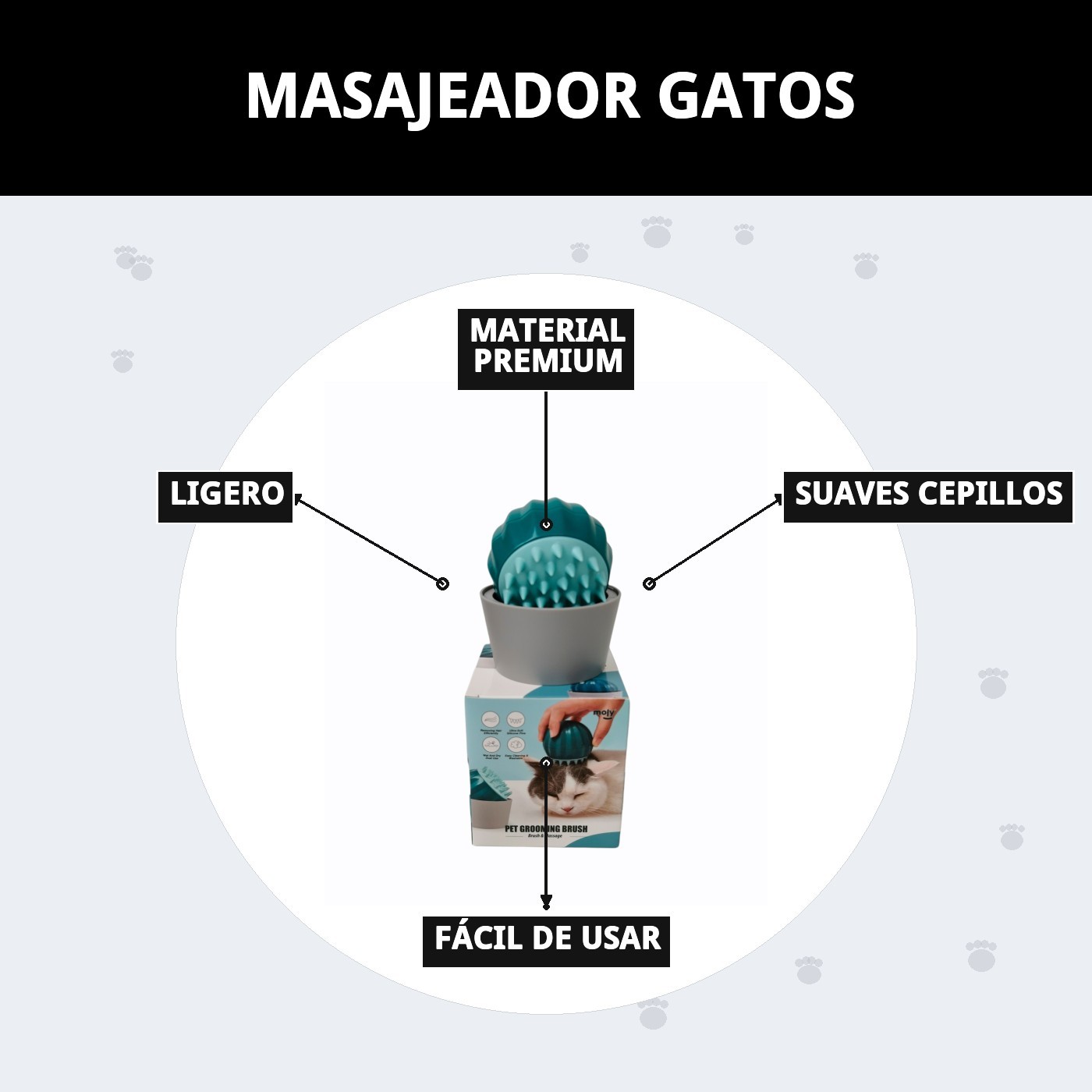 MASAJEADOR GATOS