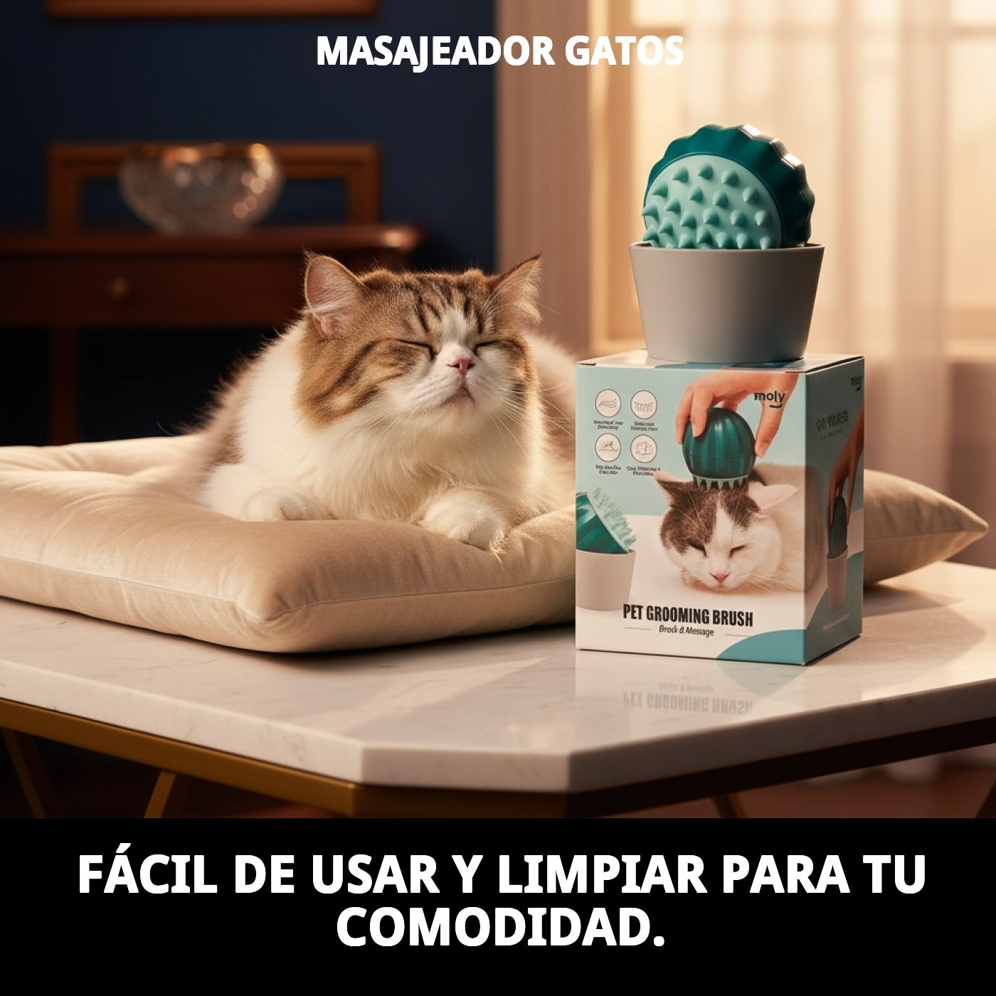 MASAJEADOR GATOS