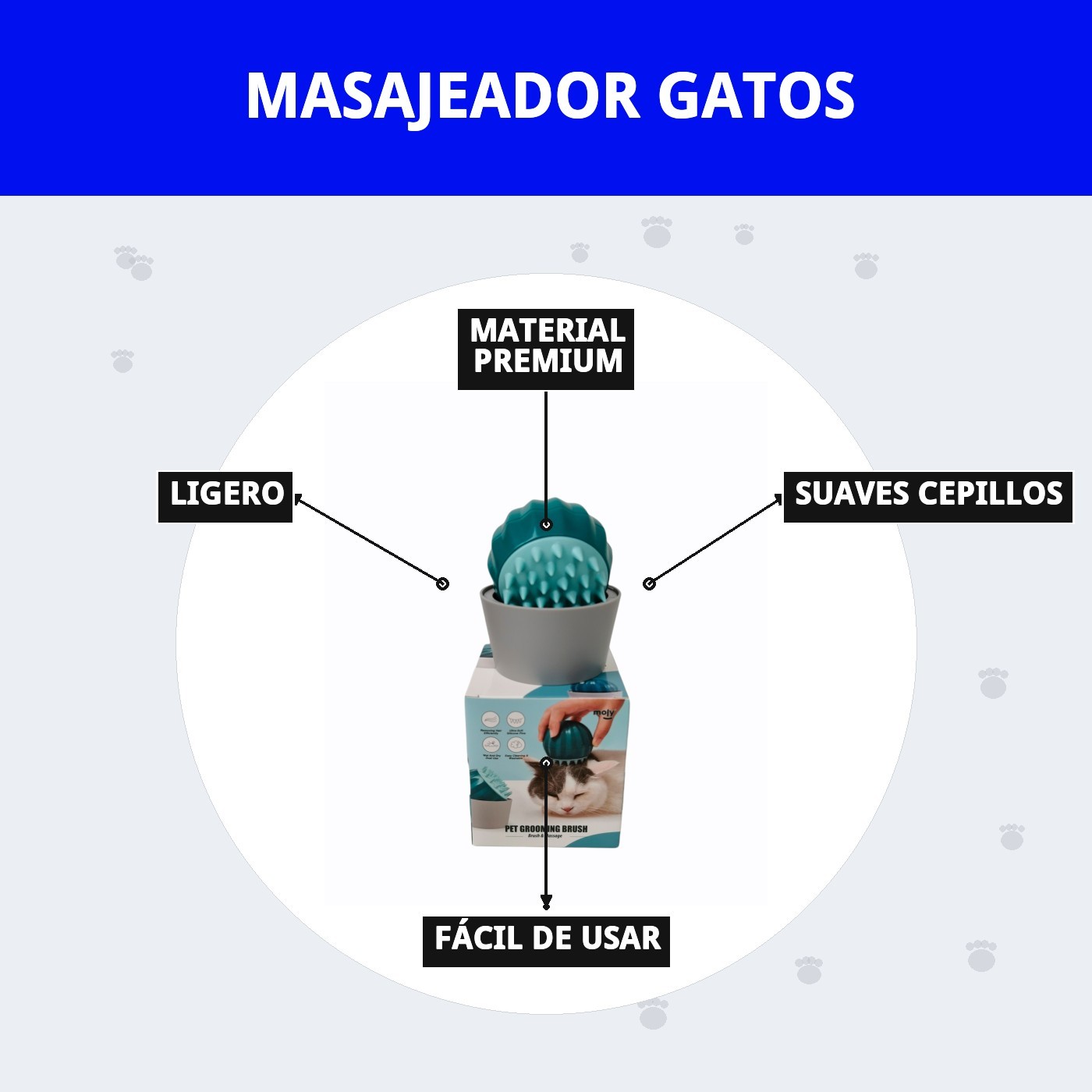 MASAJEADOR GATOS