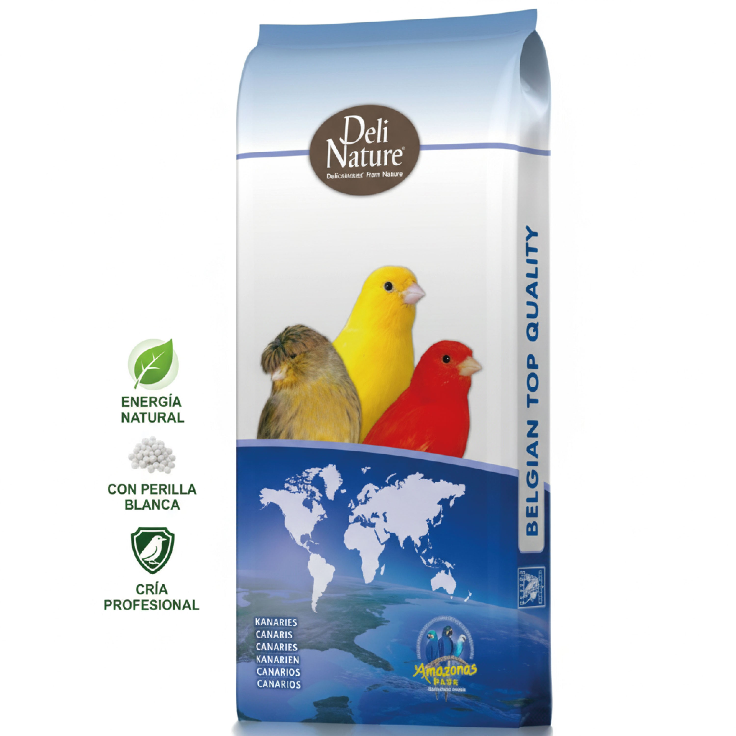 MEZCLA SUPERIOR CON PERILLA BLANCA CANARIOS 20 KG