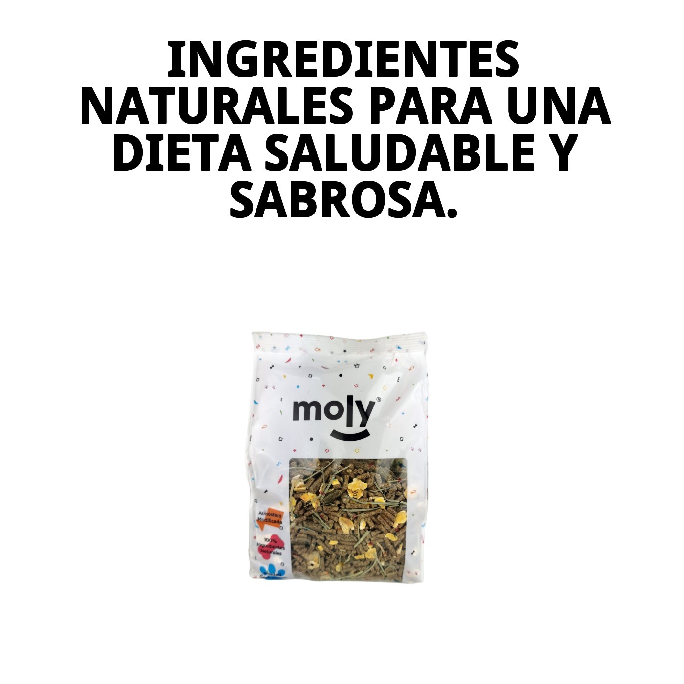 MIXTURA CONEJOS Y COBAYAS MOLY 800 GR