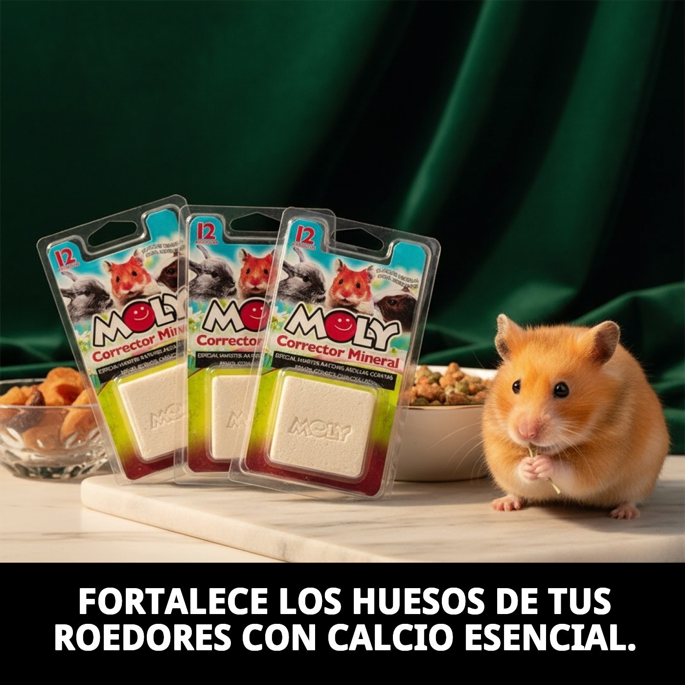 MOLY CALCIO ROEDORES 100gr
