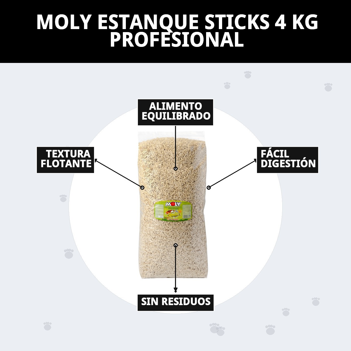 MOLY ESTANQUE STICKS 5 KG *PROFESIONAL*