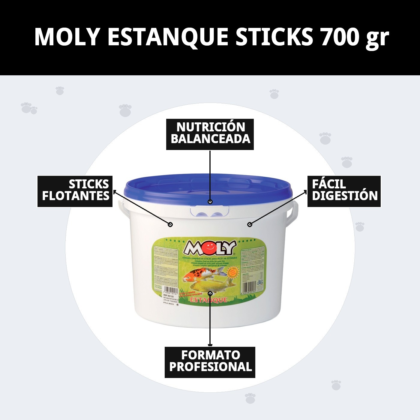 MOLY ESTANQUE STICKS 700 gr