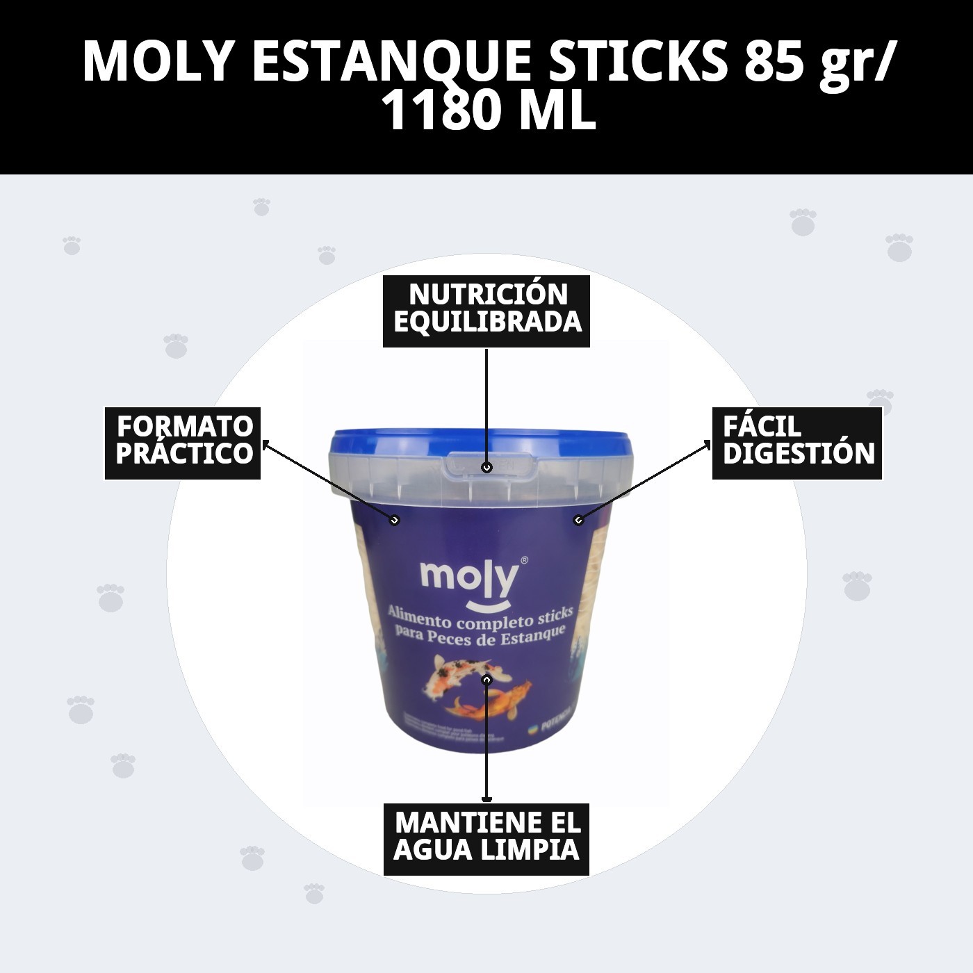 MOLY ESTANQUE STICKS 85 gr/ 1180 ML