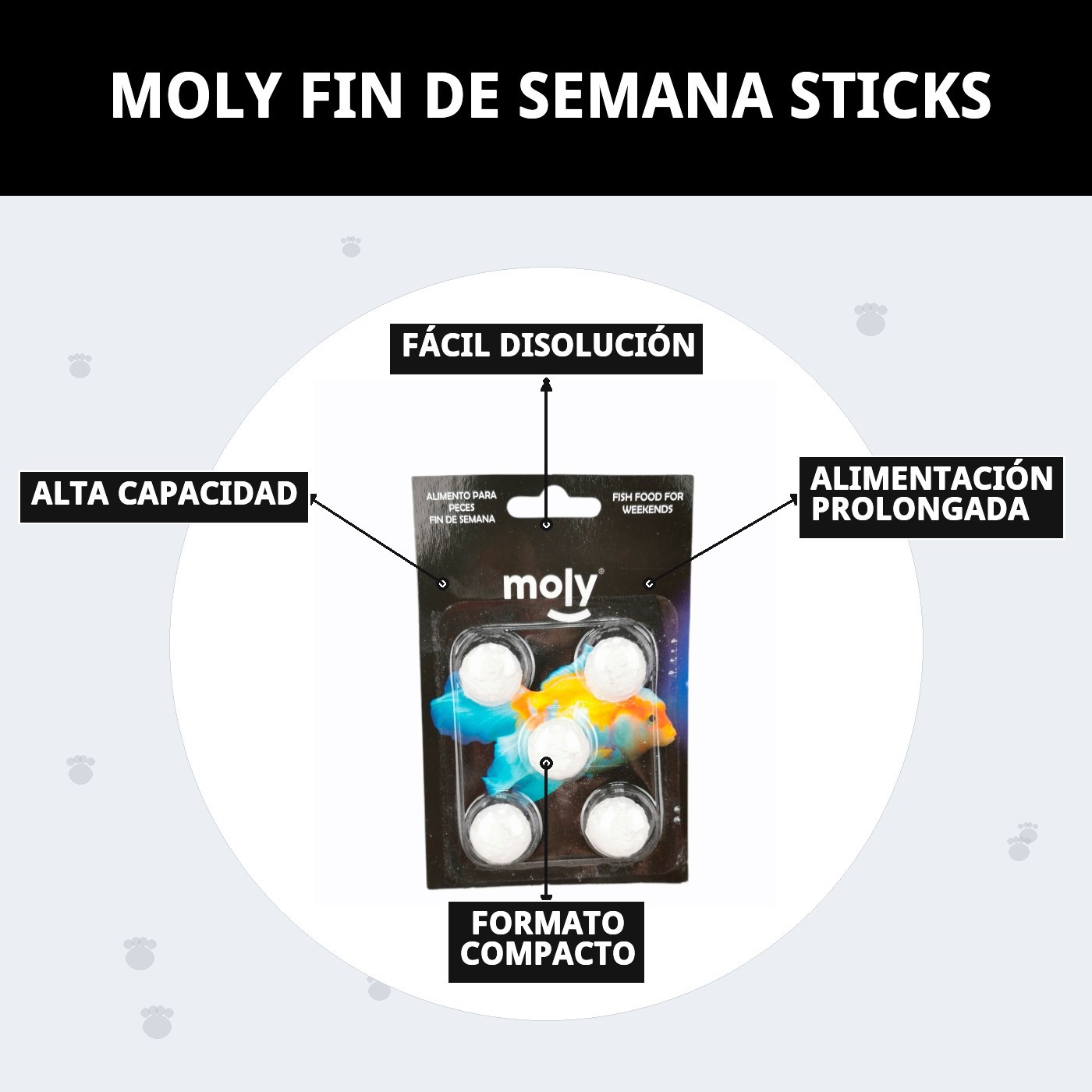 MOLY FIN DE SEMANA STICKS