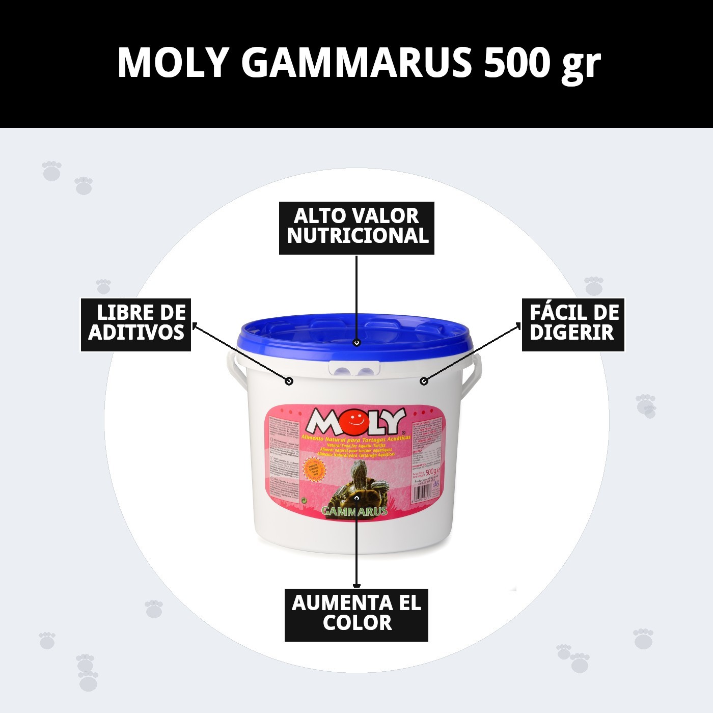 MOLY GAMMARUS 500 gr