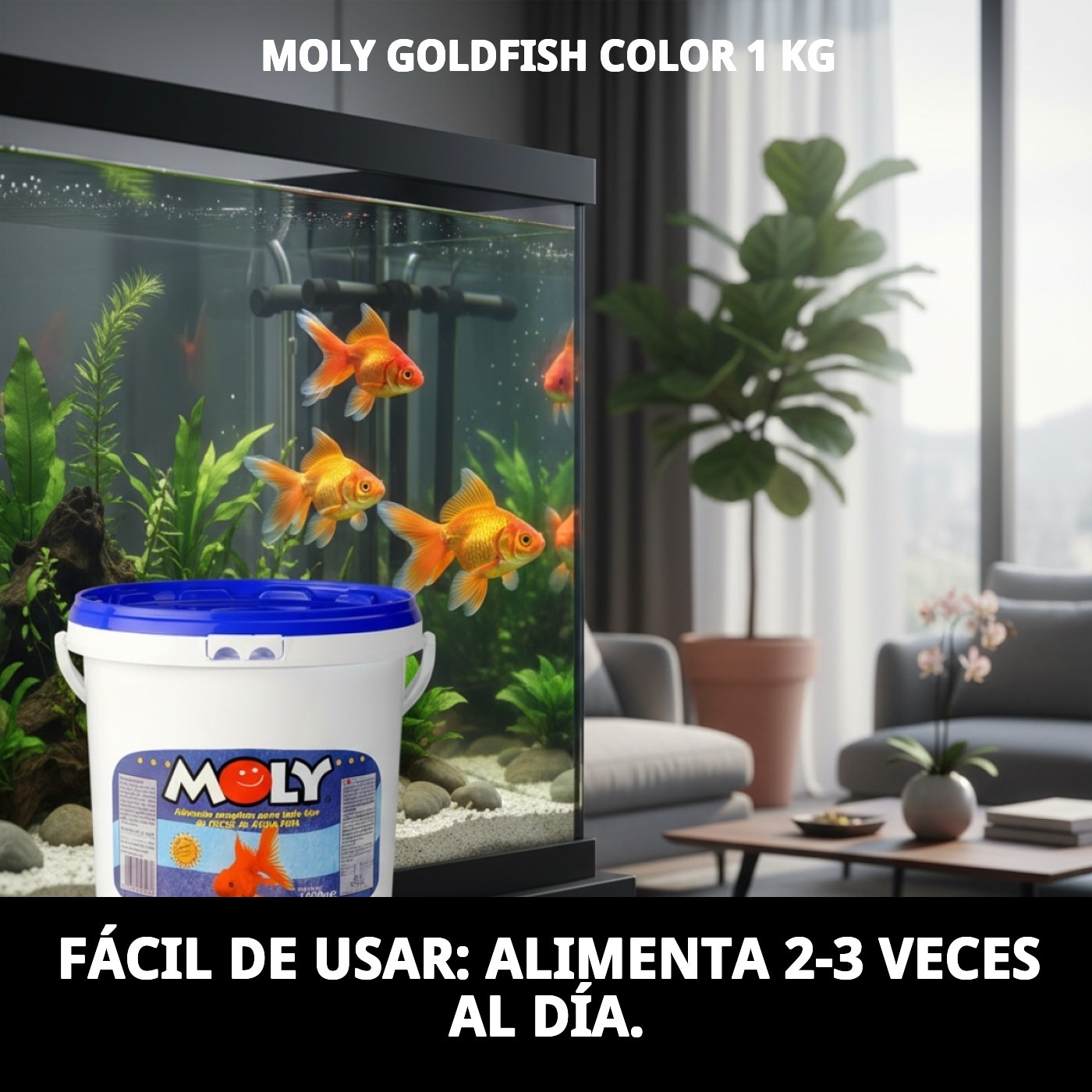 MOLY GOLDFISH COLOR 1 kg