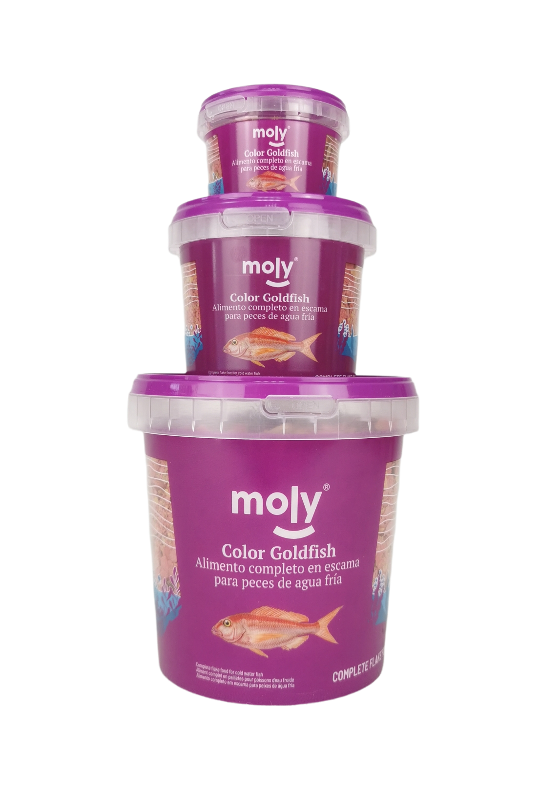 Moly Goldfish Color 55 g 365 ML