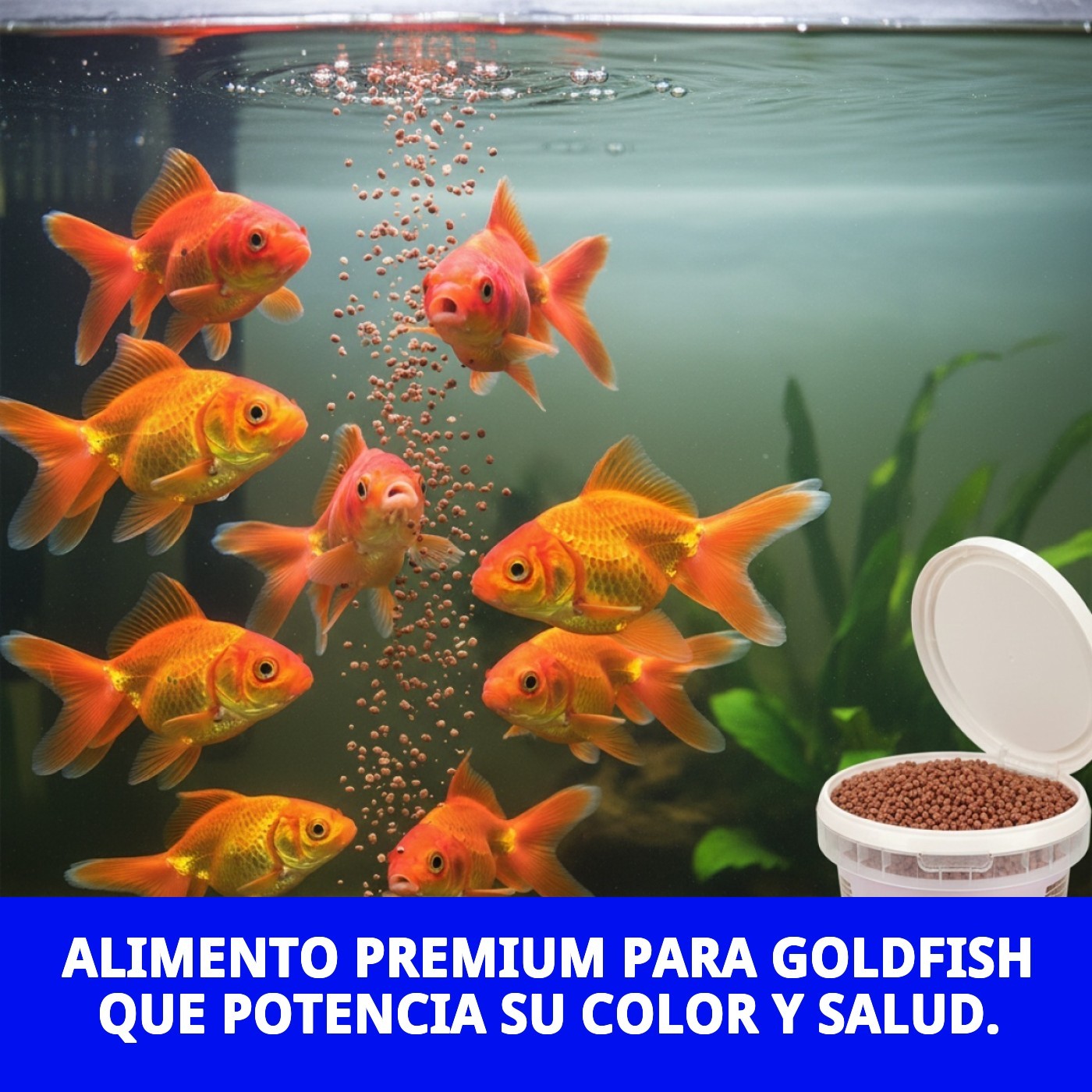 MOLY GOLDFISH COLOR GRANULADO 275 GRMS/ 1180 ML