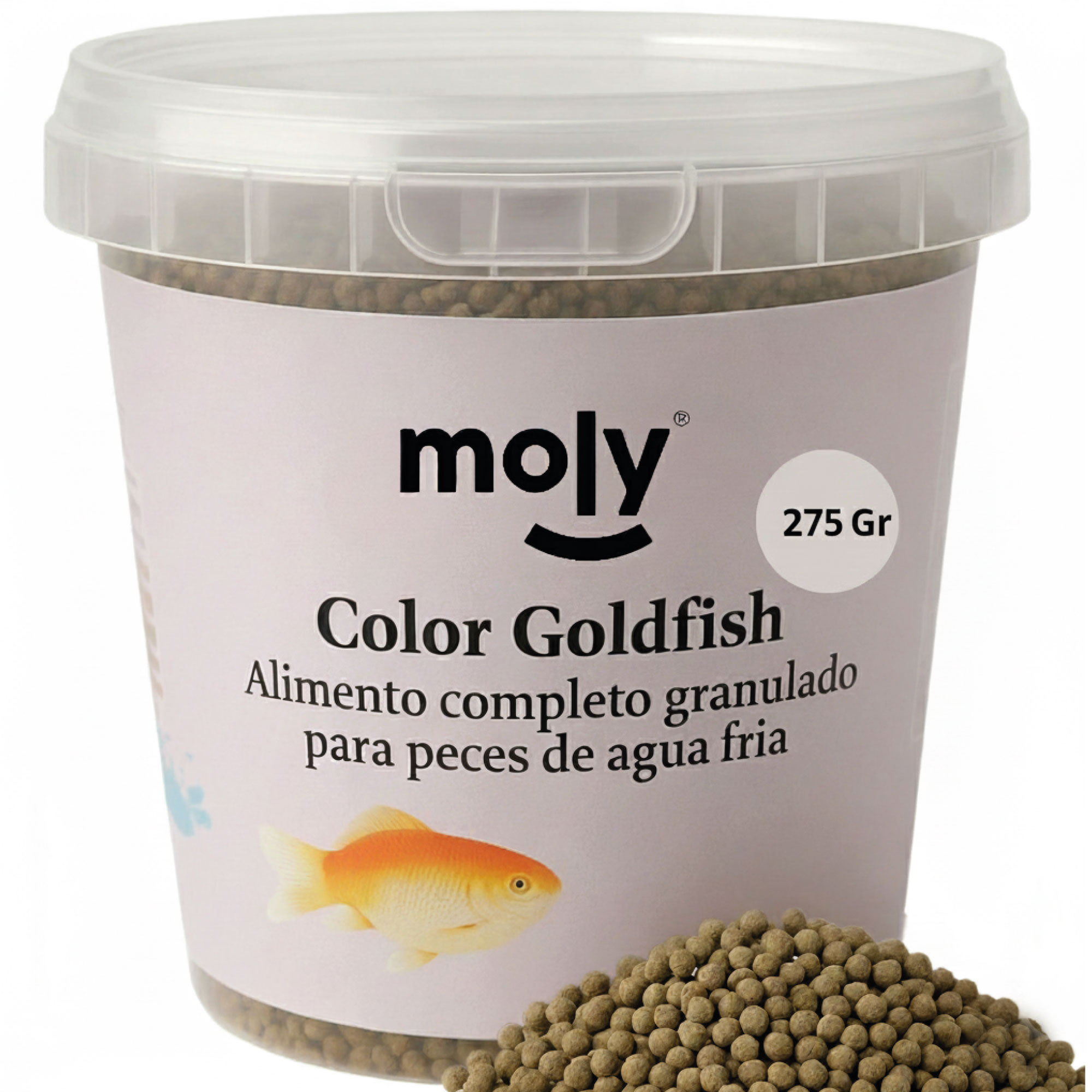 MOLY GOLDFISH COLOR GRANULADO 275 GRMS/ 1180 ML