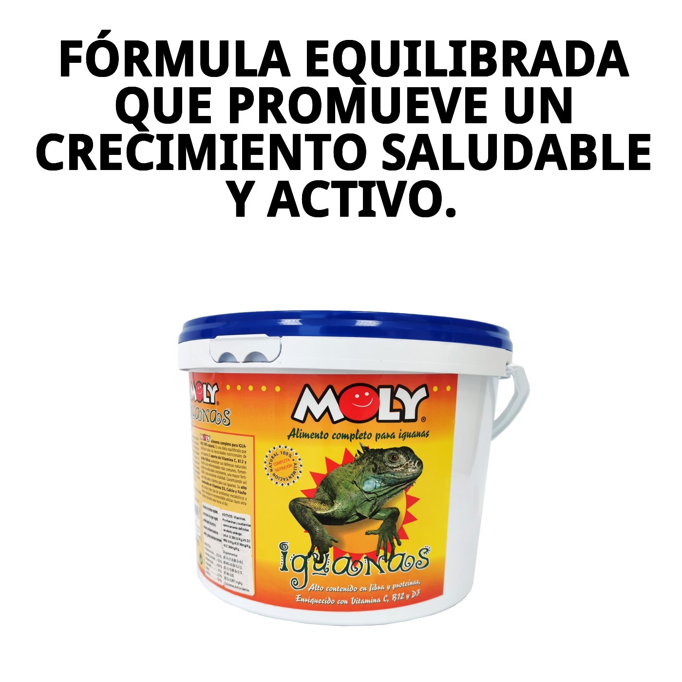 MOLY IGUANAS  3kg PROFESIONAL 8,8 L