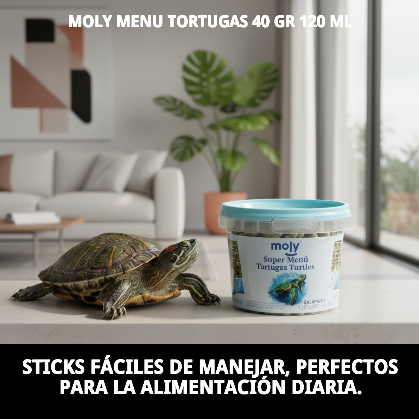 MOLY MENU TORTUGAS 40 gr 120 ML-Nutrición Equilibrada