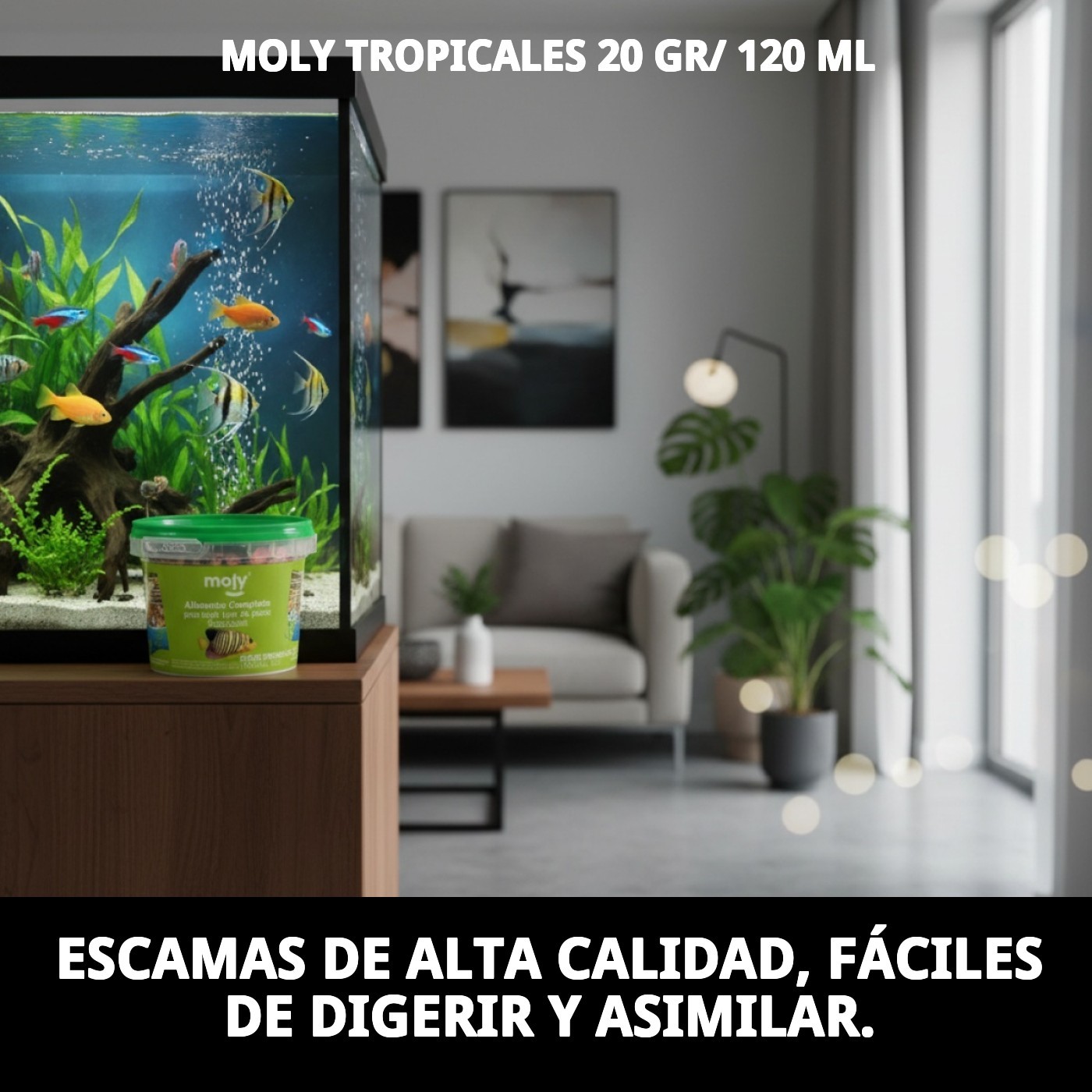 MOLY TROPICALES 20 gr/ 120 ML