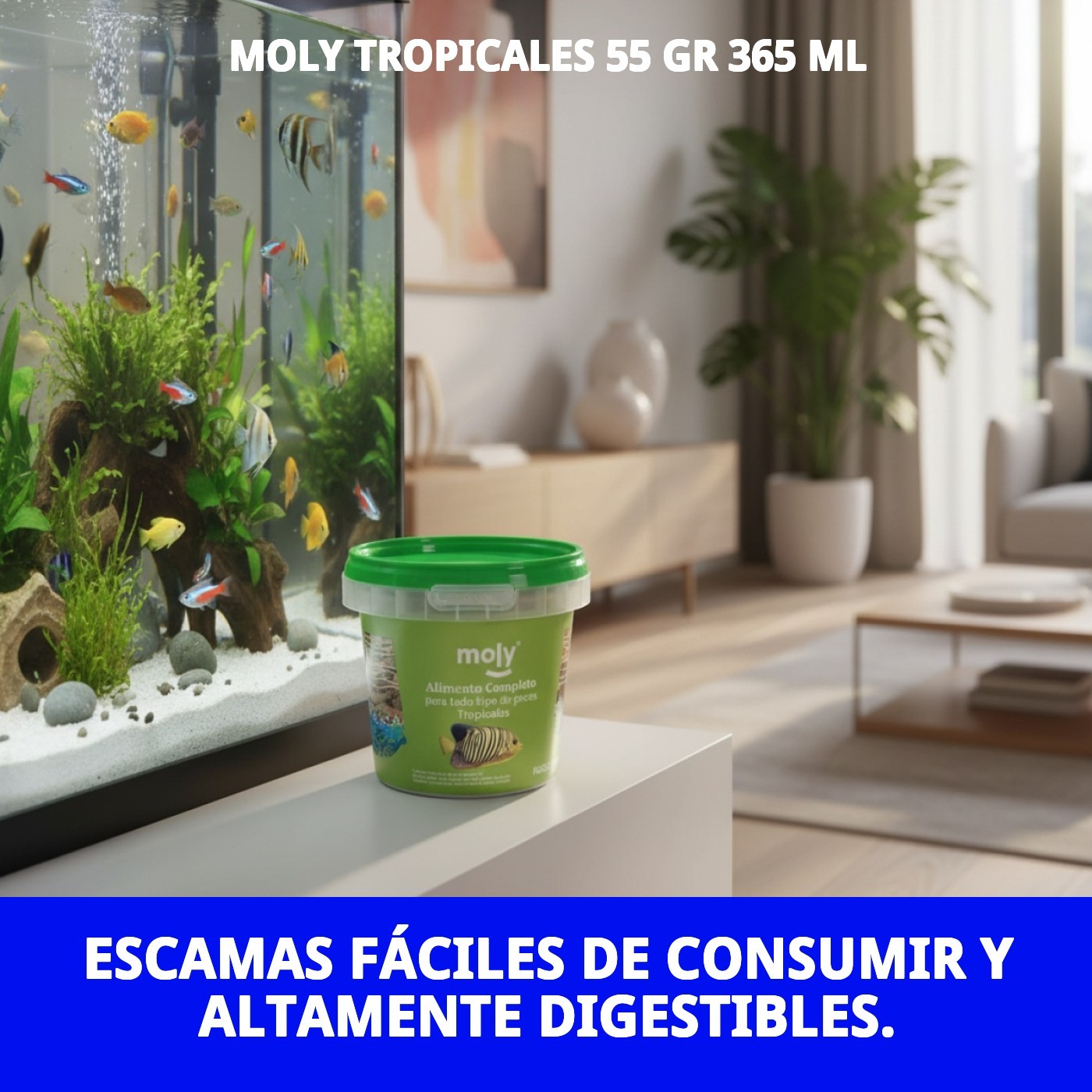 MOLY TROPICALES 55 gr 365 ML