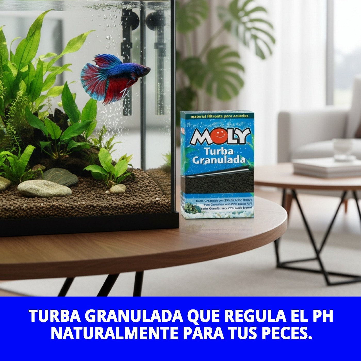 MOLY TURBA GRANULADA 325 gr