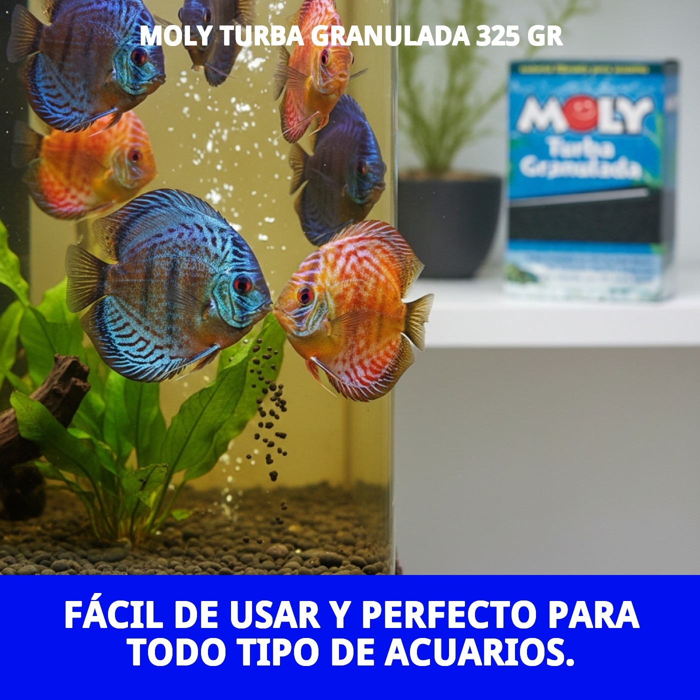 MOLY TURBA GRANULADA 325 gr