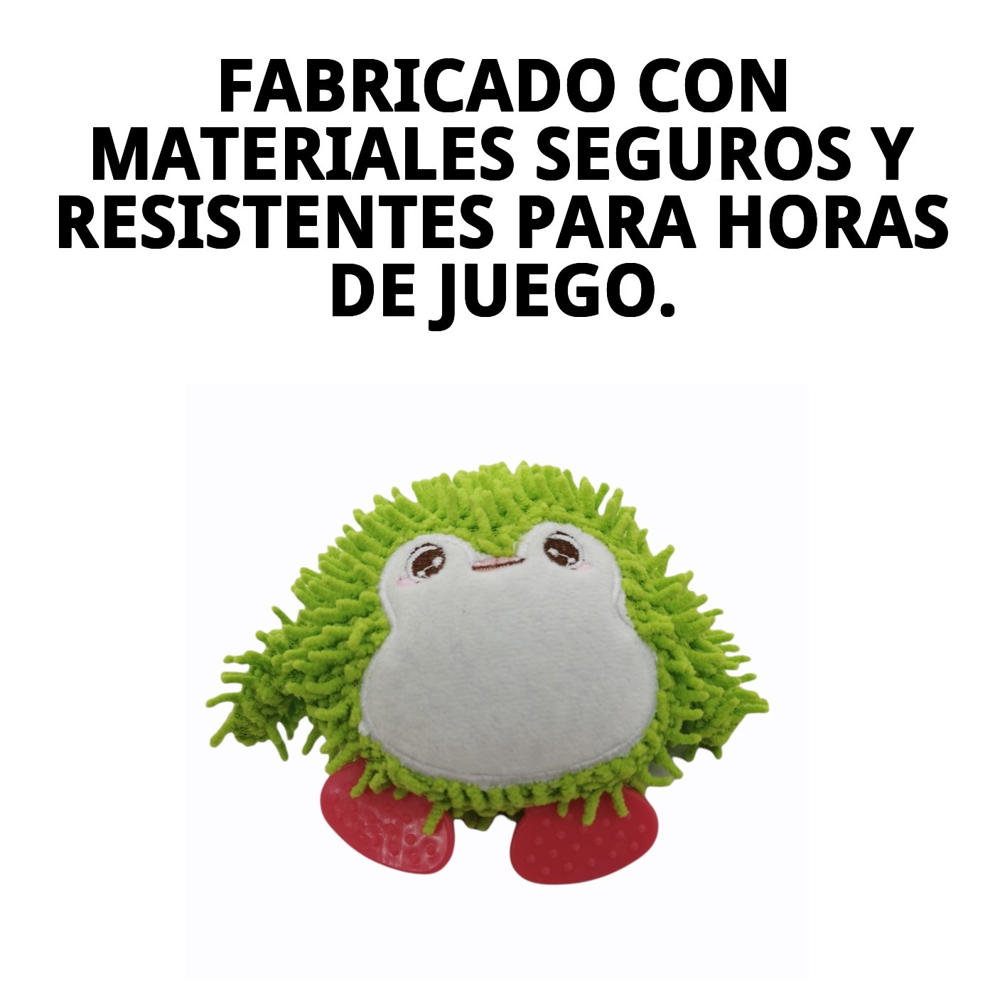 Mordedor Avocat Happy para Perros 12 cm Moly | Juguete Suave, Divertido y Perfecto para Cachorros