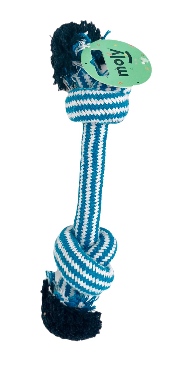 Mordedor Bonn Navy 25 cm Moly | Juguete Resistente para Morder y Jugar a Diario