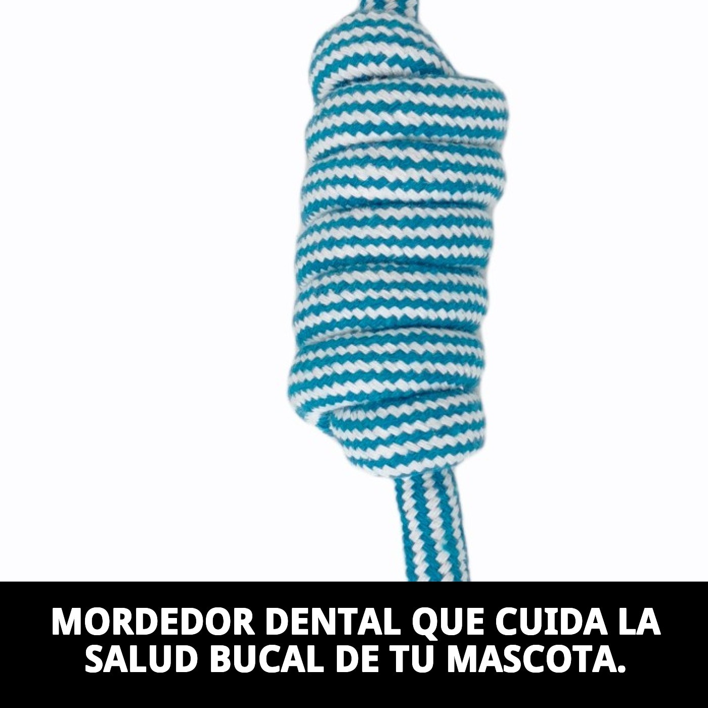 Mordedor Dental Navy 45 cm Moly | Juguete Resistente para Cuidado Dental y Juego Activo