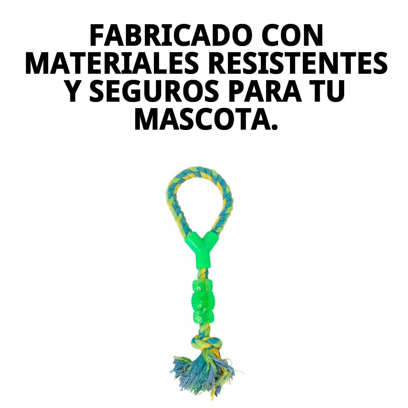 Mordedor Lanzadera WOW 40 cm Moly | Juguete Resistente para Lanzar, Morder y Jugar al Aire Libre